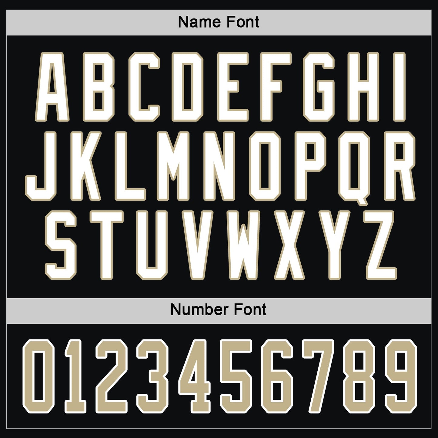 Custom Black Vegas Gold-White Hockey Jersey view 4