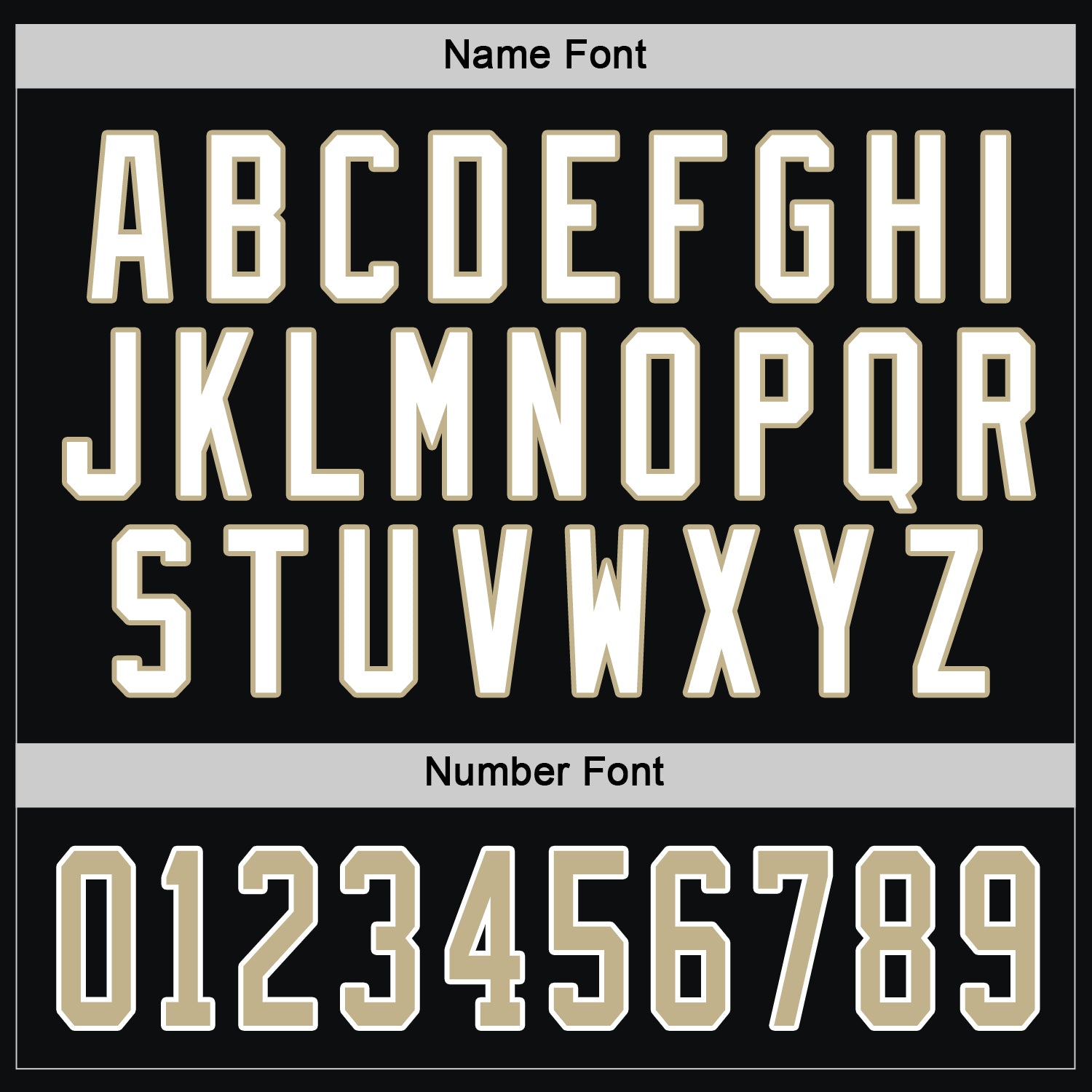 Custom Black Vegas Gold-White Hockey Jersey view 4