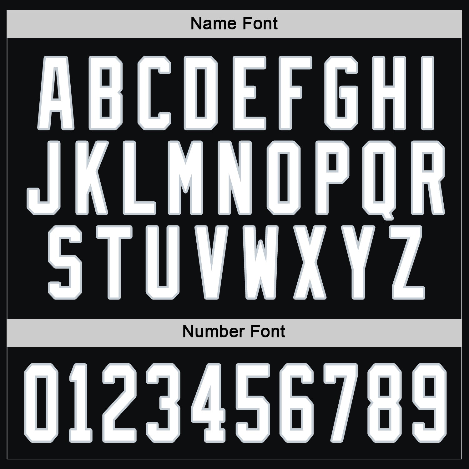 Custom Black White-Silver Hockey Jersey view 4