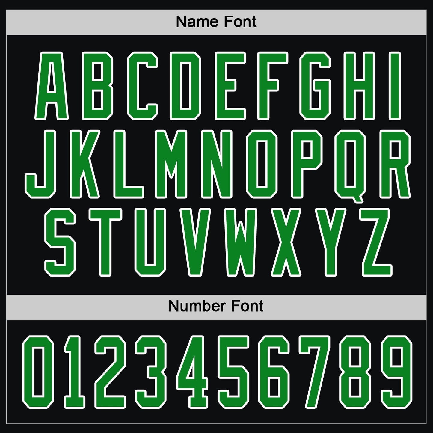Custom Black Grass Green-White Hockey Jersey view 4