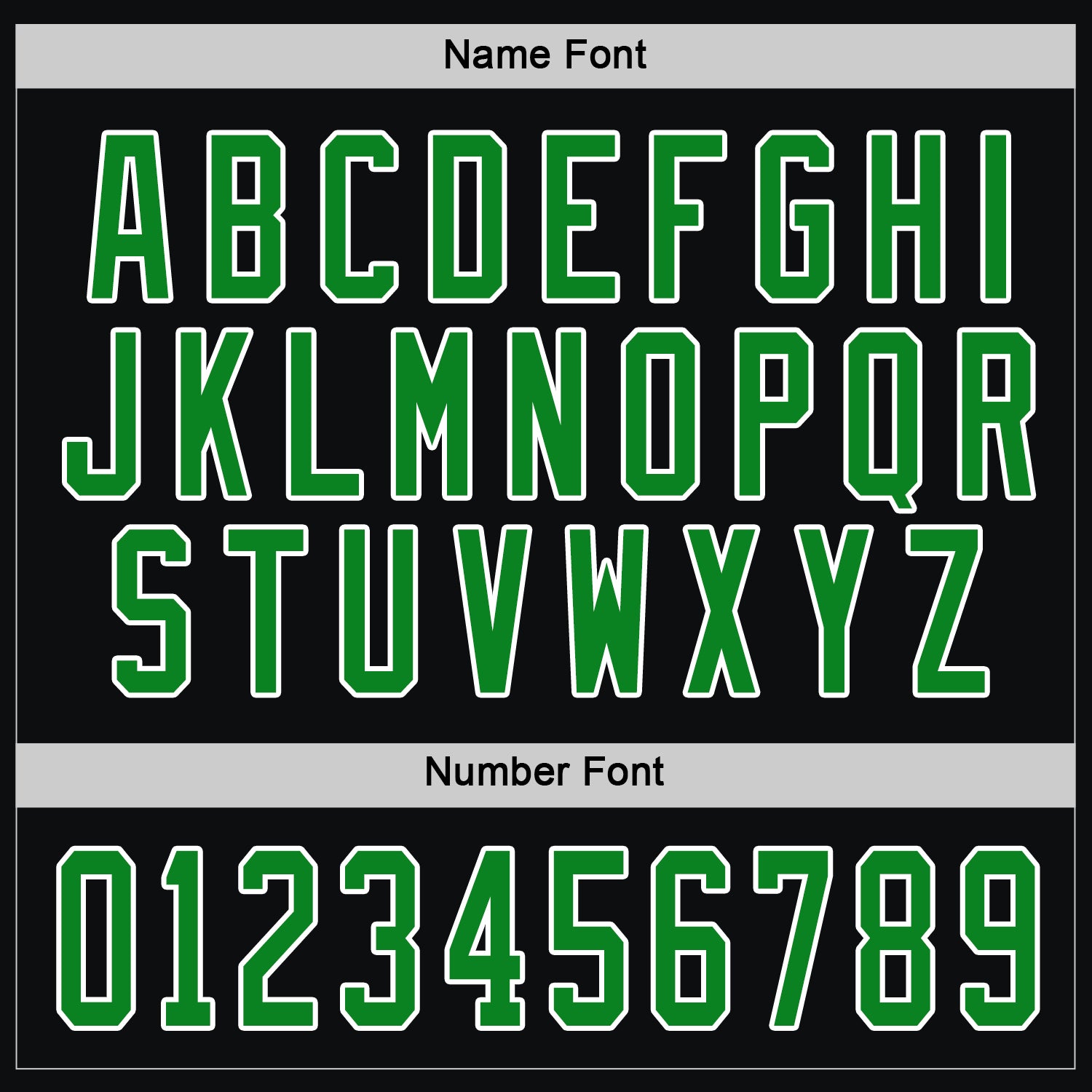 Custom Black Grass Green-White Hockey Jersey view 4
