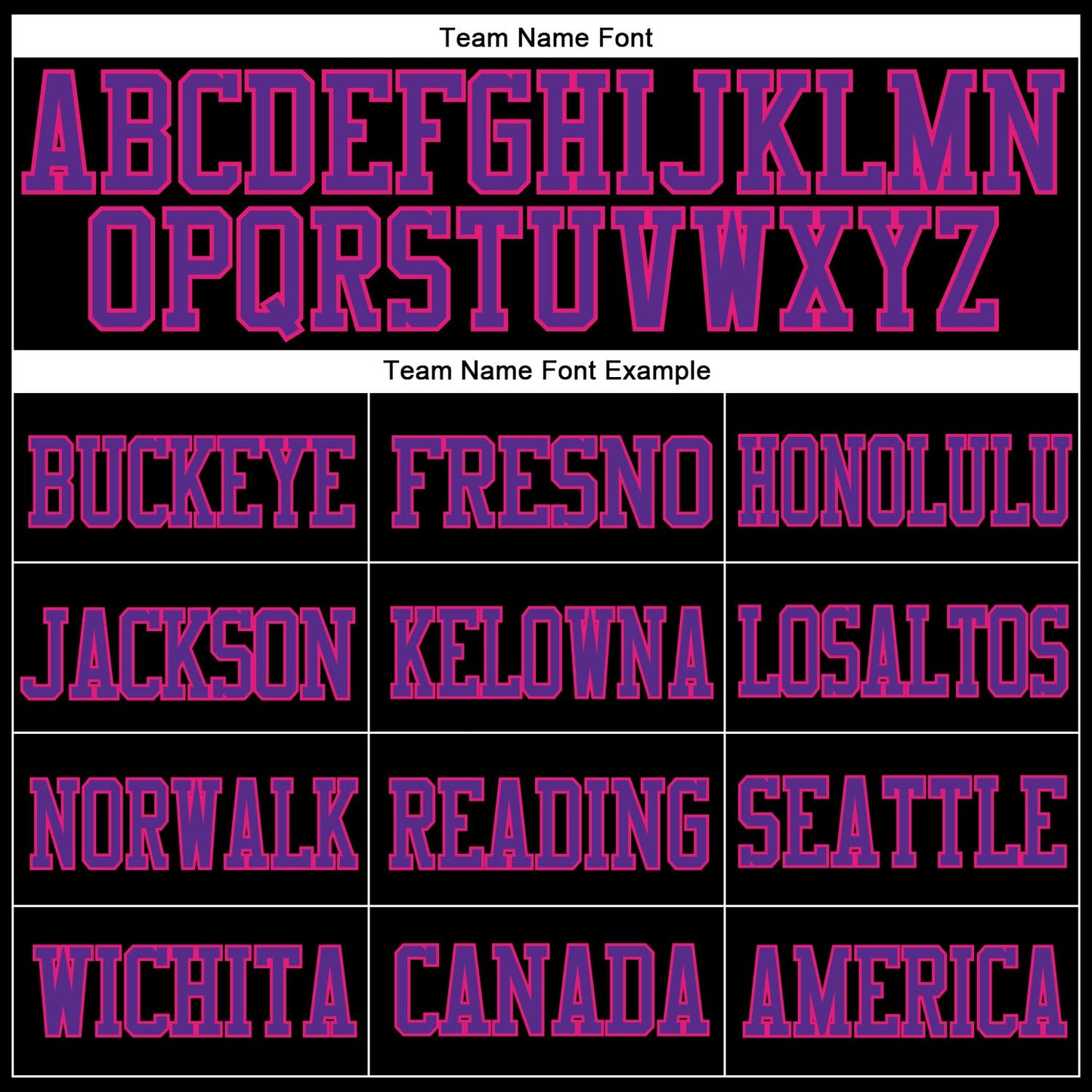 Custom Black Hot Pink-Purple Mesh Authentic Football Jersey view 3