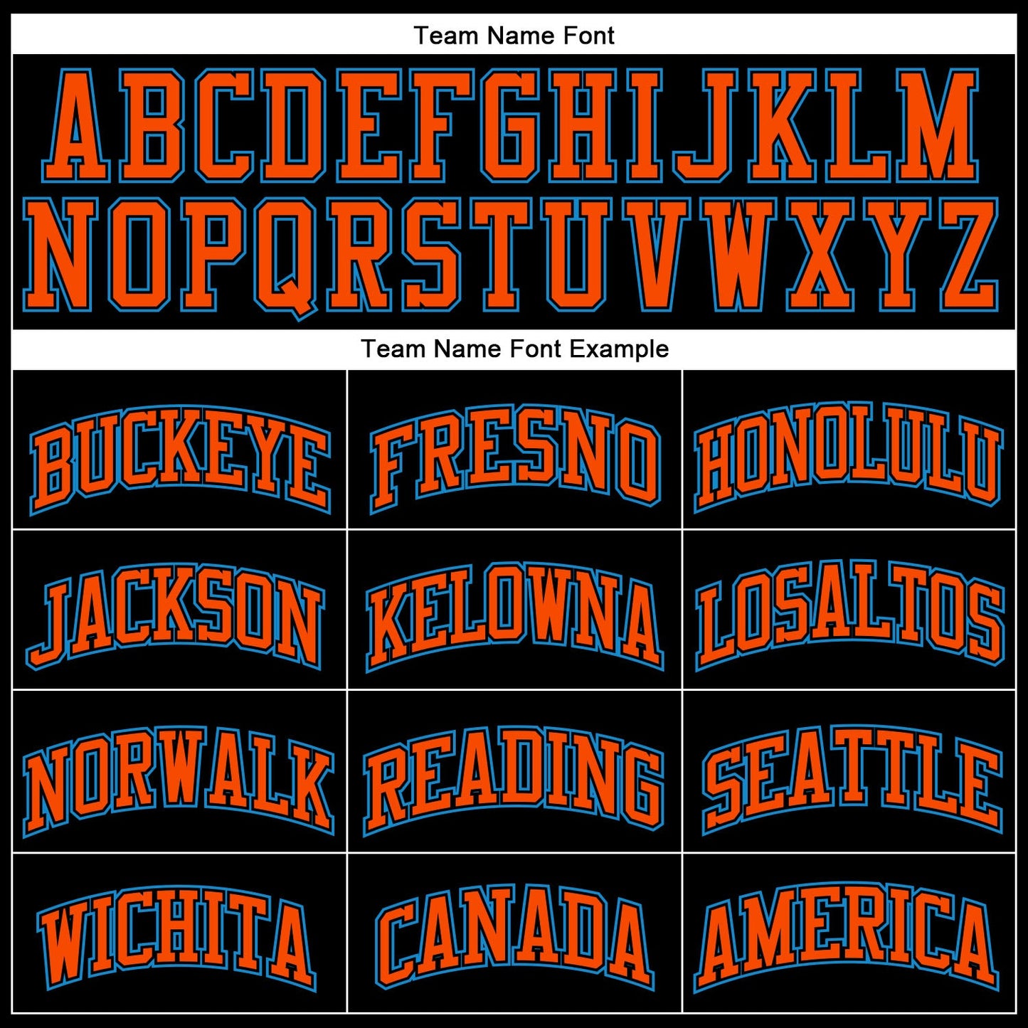 Custom Black Blue-Orange Authentic Throwback Basketball Jersey view 3