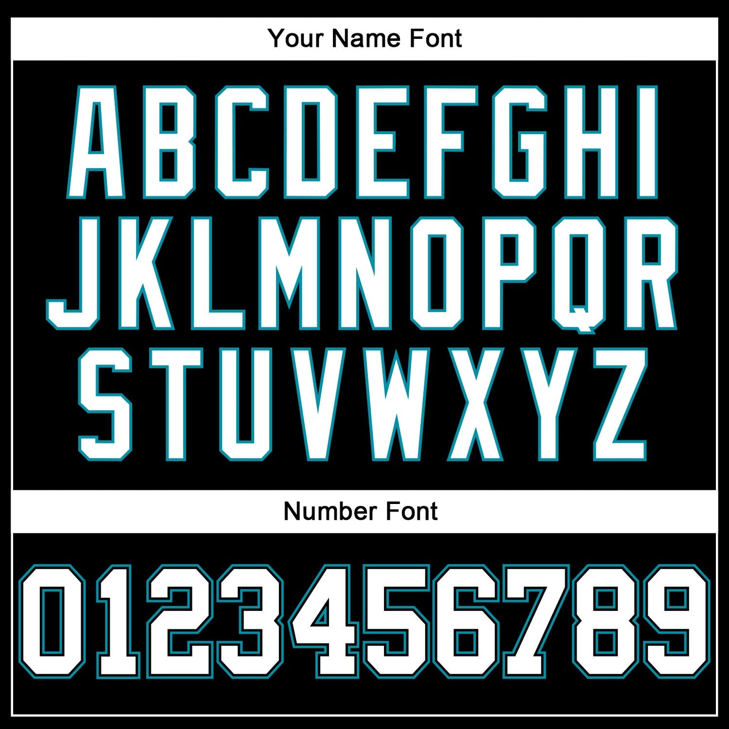 Custom Black White-Teal Authentic Throwback Basketball Jersey view 4