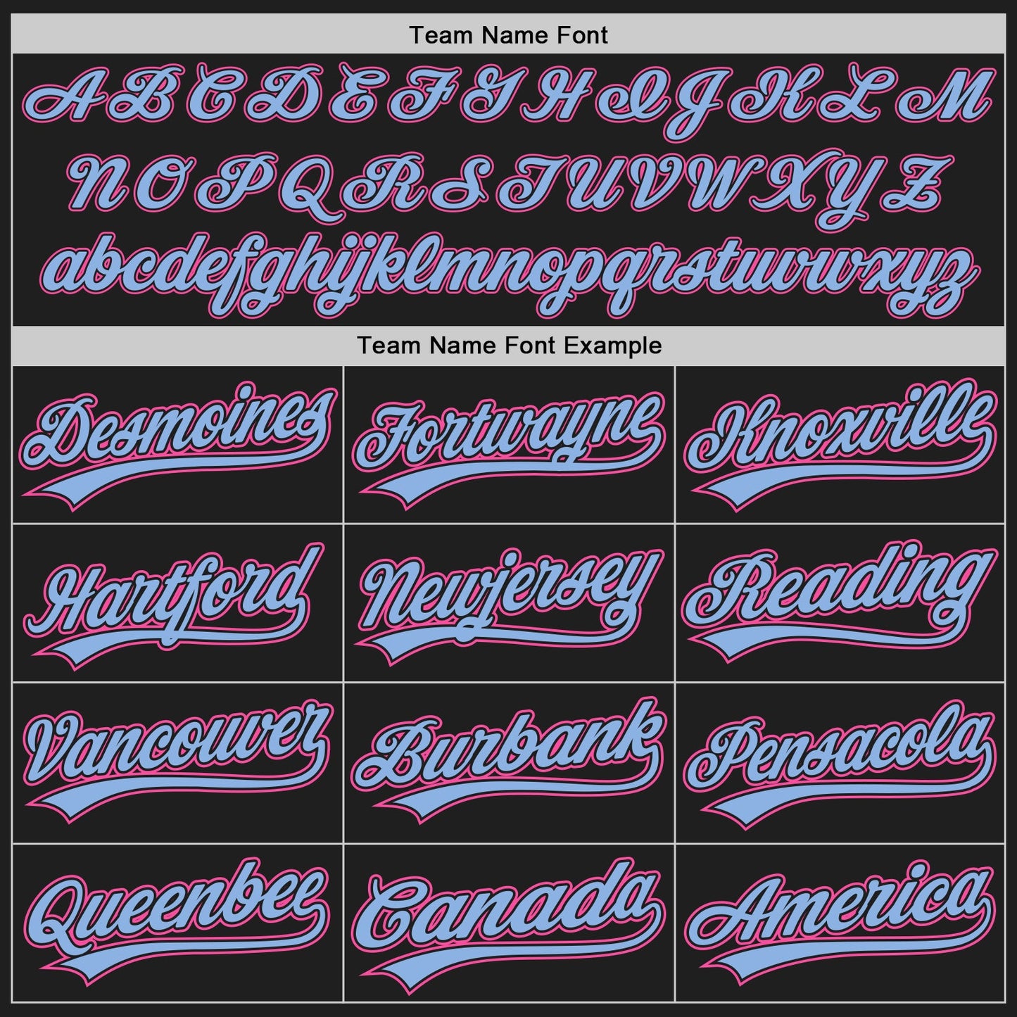 Custom Black Pink-Light Blue Authentic Baseball Jersey view 4