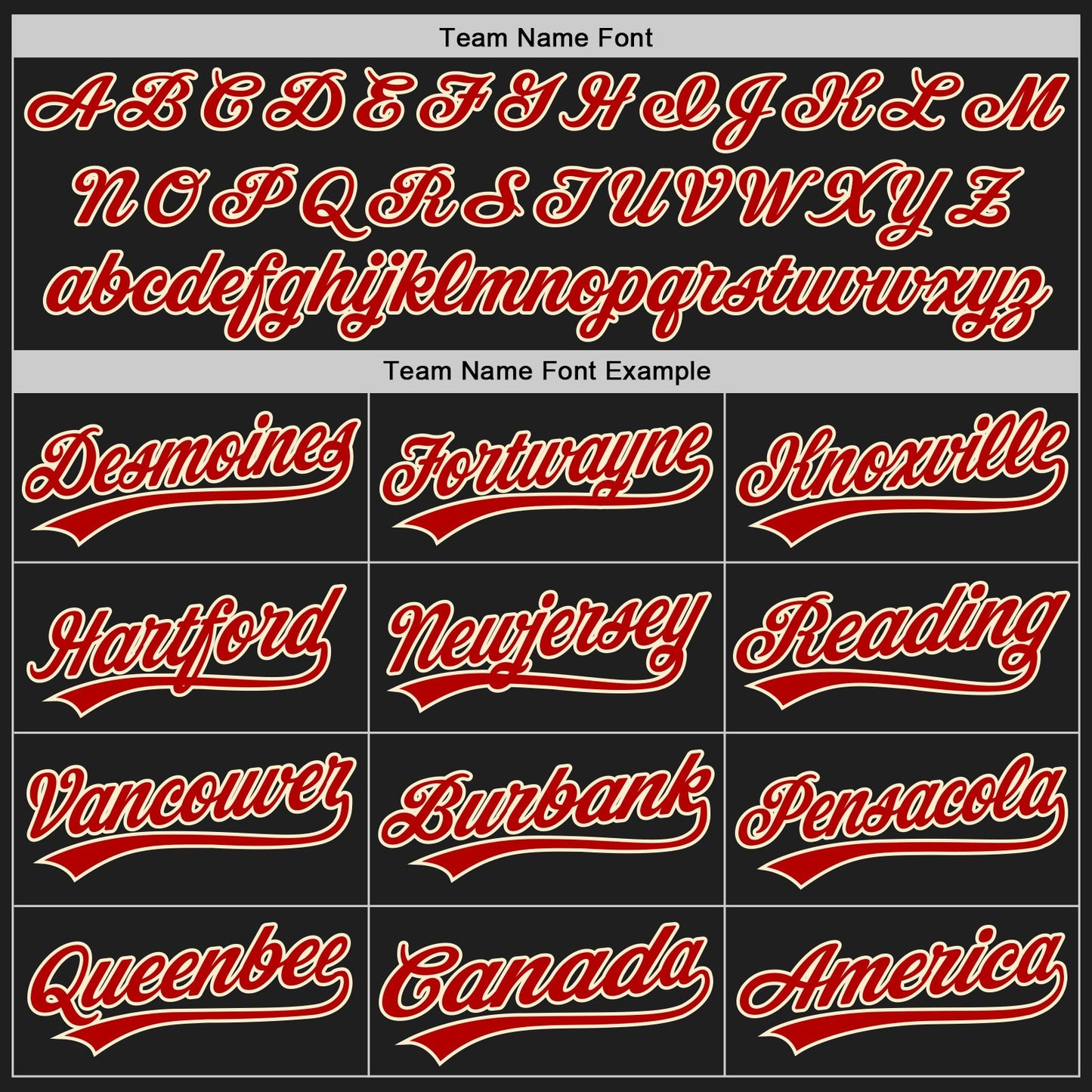 Custom Black Red-Cream Authentic Baseball Jersey view 4
