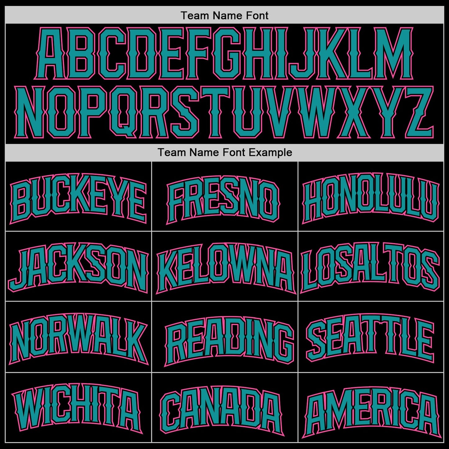 Custom Black Pink-Teal Authentic Baseball Jersey view 23