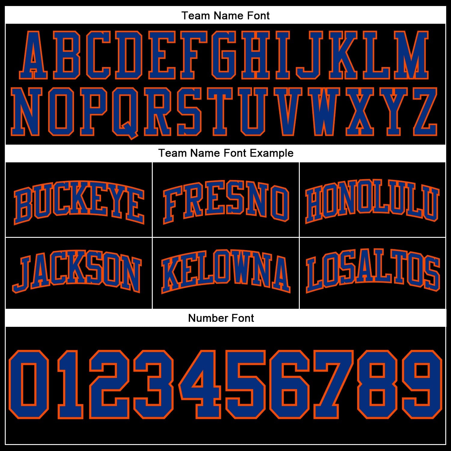 Custom Black Royal-Orange Authentic Throwback Basketball Shorts view 3