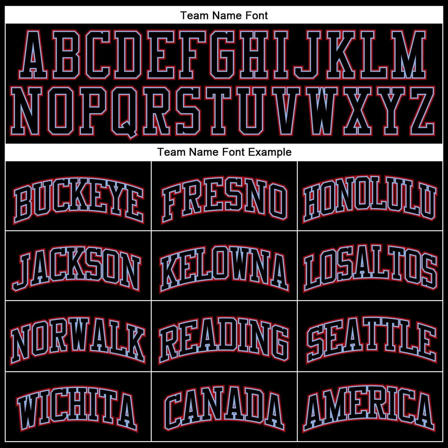 Custom Black Red Pinstripe Black Light Blue-Red Authentic Basketball Jersey view 3