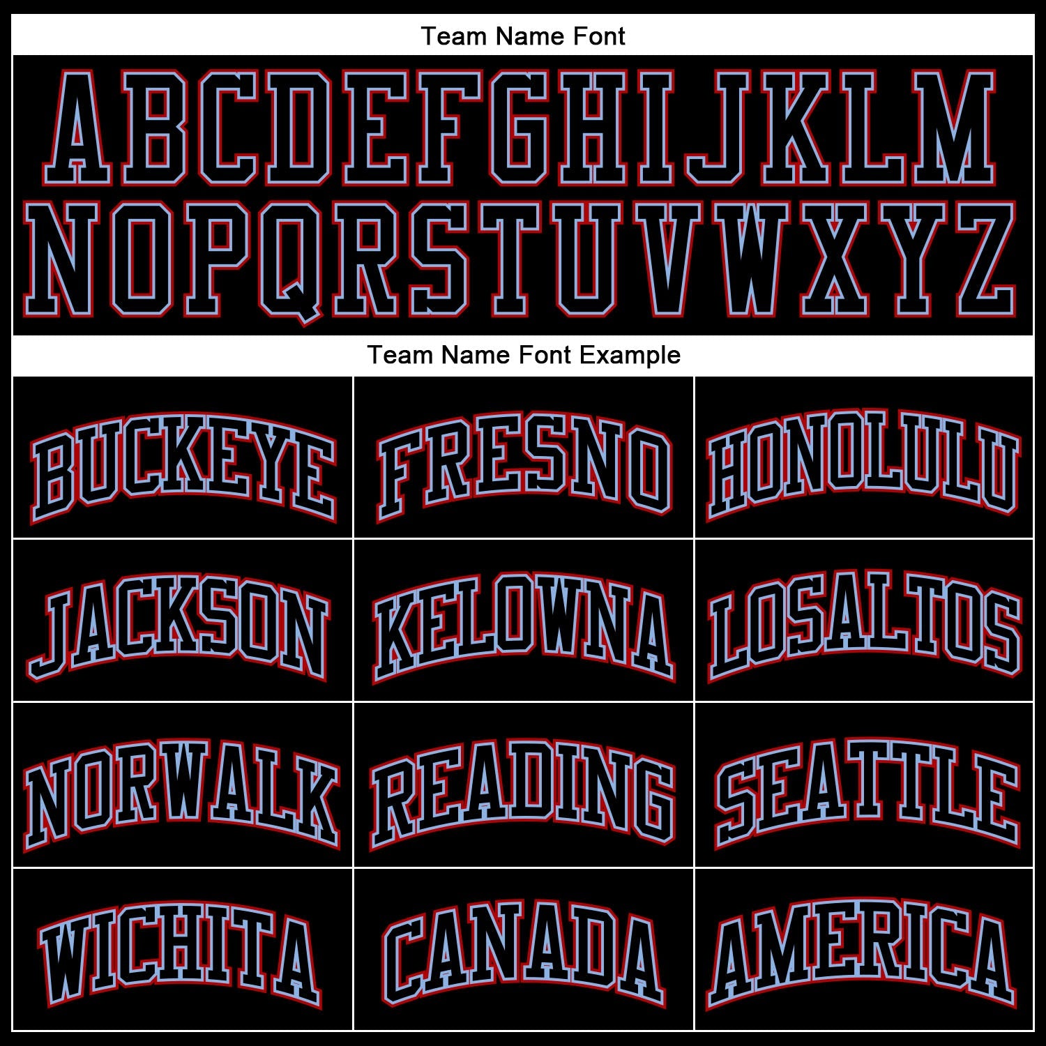 Custom Black Red Pinstripe Black Light Blue-Red Authentic Basketball Jersey view 3