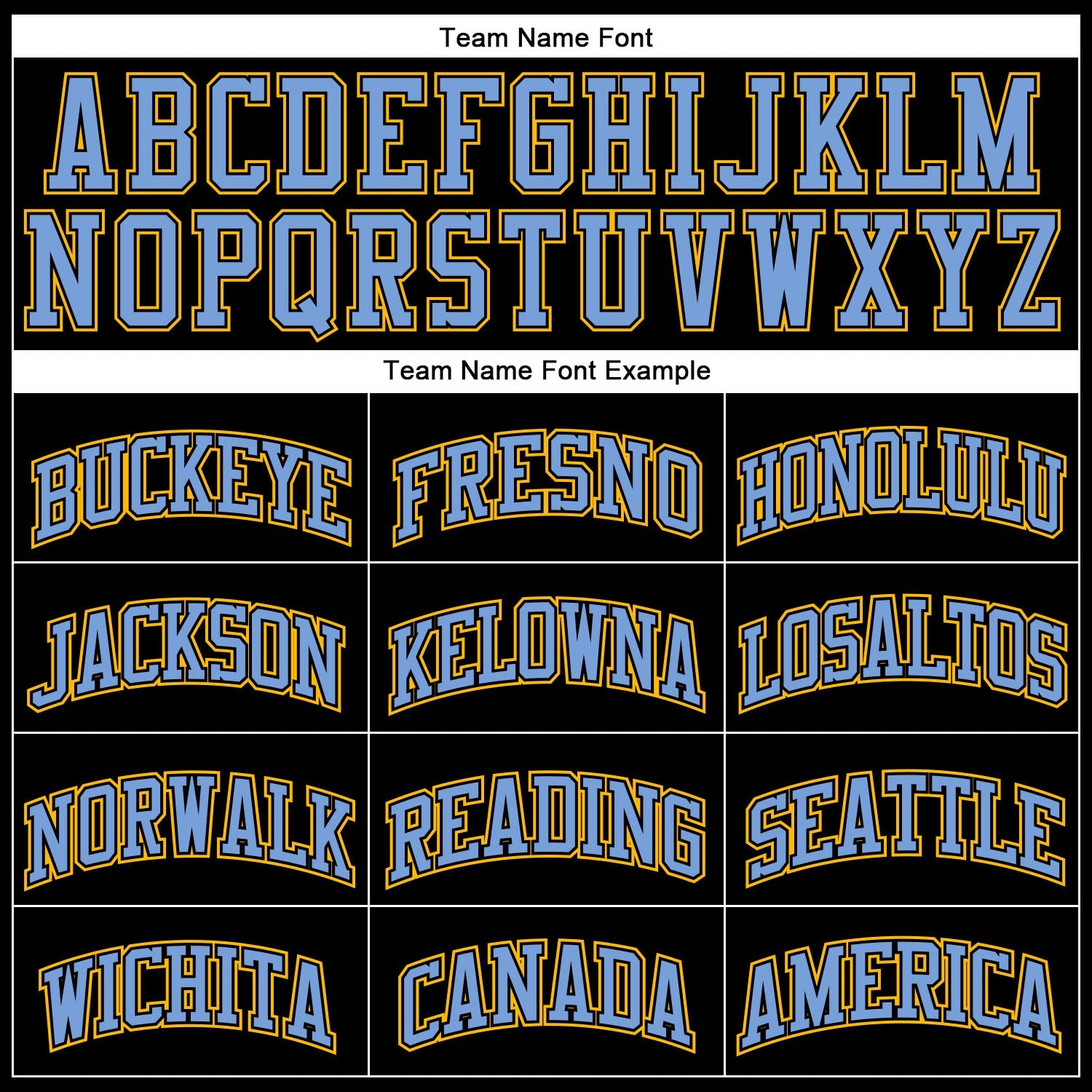 Custom Black Gold Pinstripe Light Blue-Gold Authentic Basketball Jersey view 3
