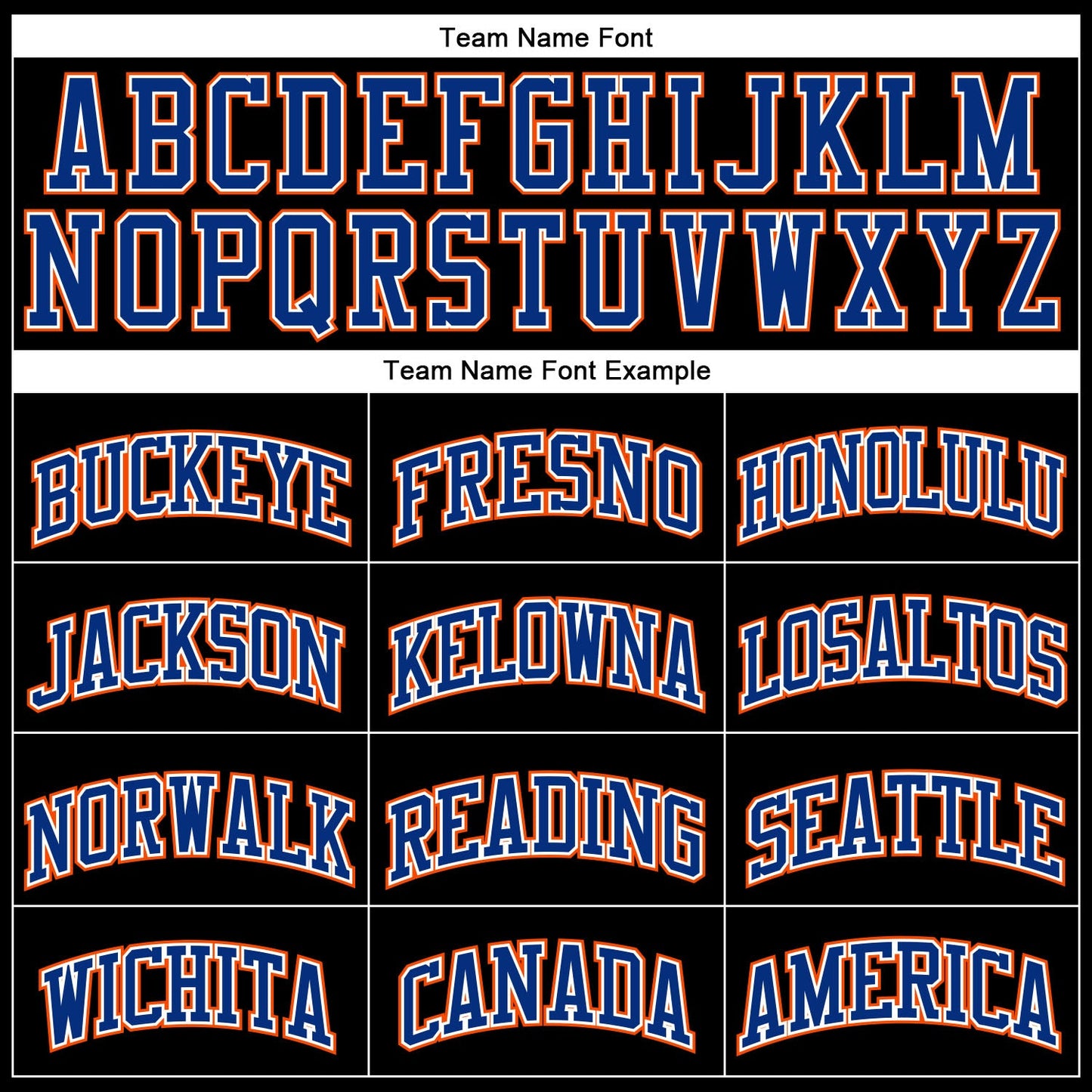 Custom Black Orange Pinstripe Royal-Orange Authentic Basketball Jersey view 3