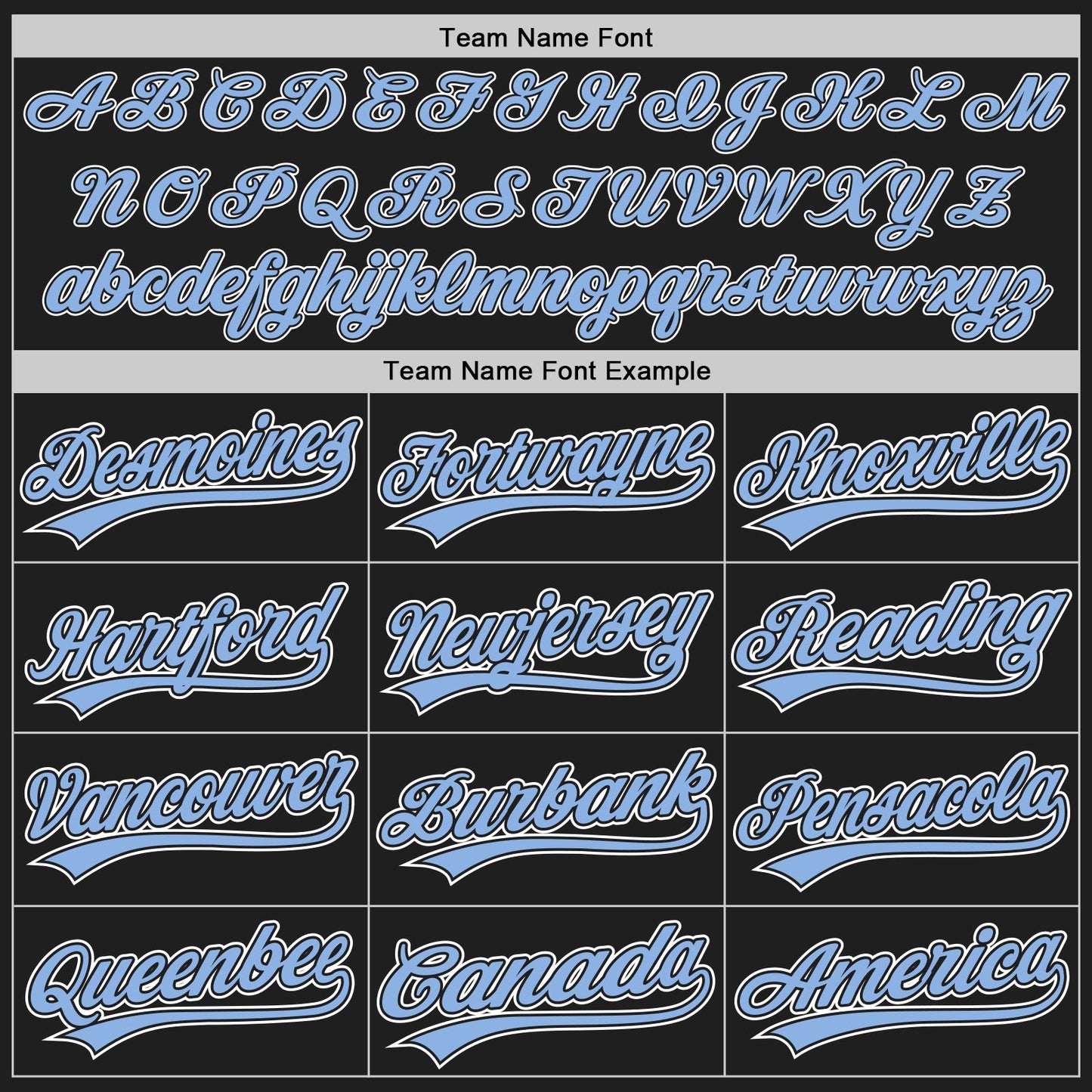 Custom Black Light Blue Pinstripe Light Blue-White Authentic Baseball Jersey view 4
