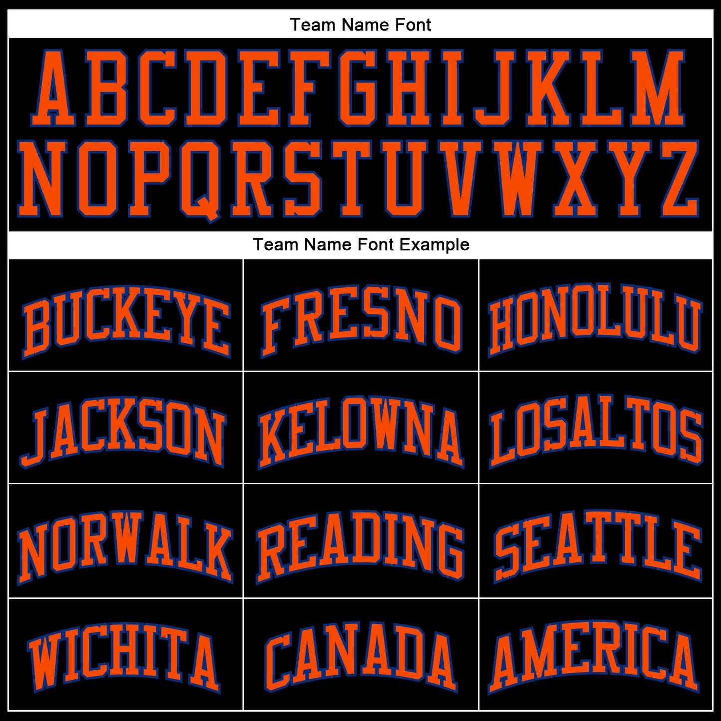 Custom Black Orange-Royal Authentic Throwback Basketball Jersey view 3