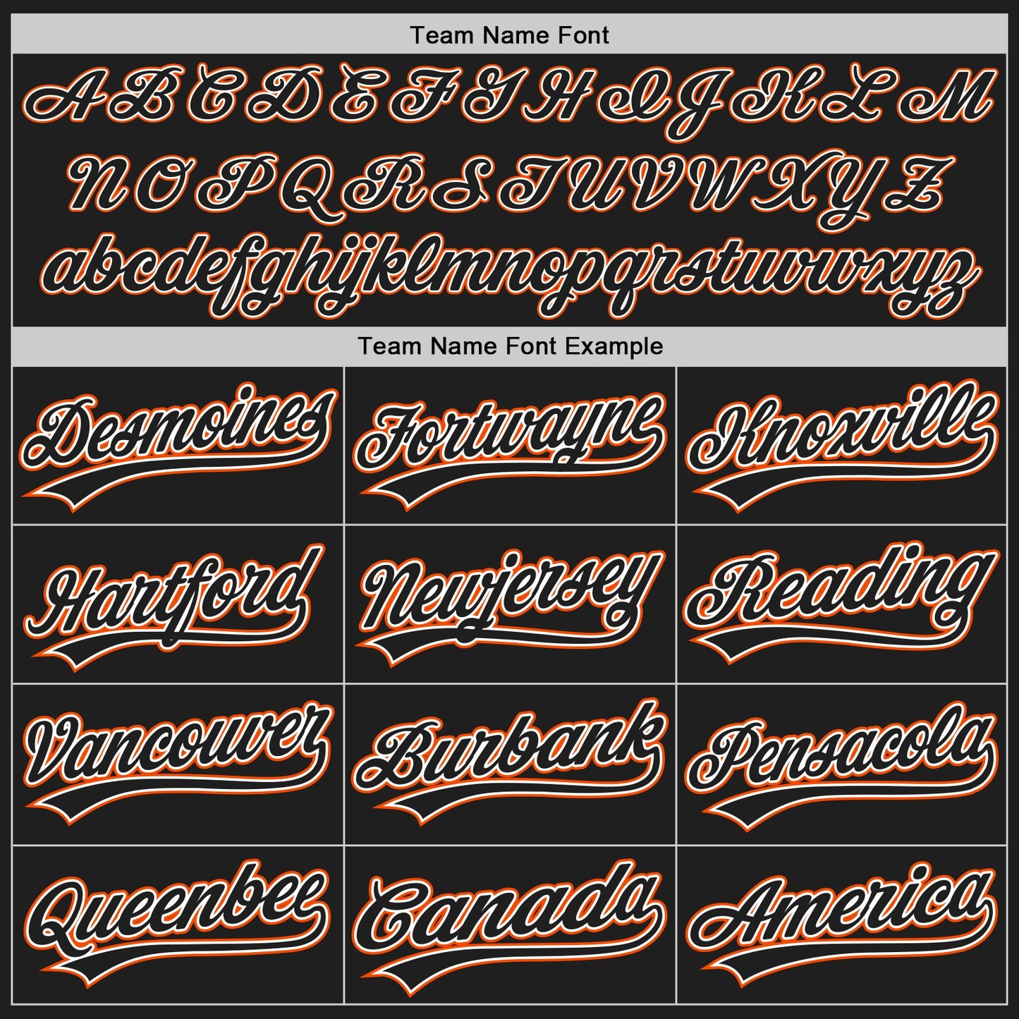Custom Black Orange Pinstripe Black-White Authentic Baseball Jersey view 5