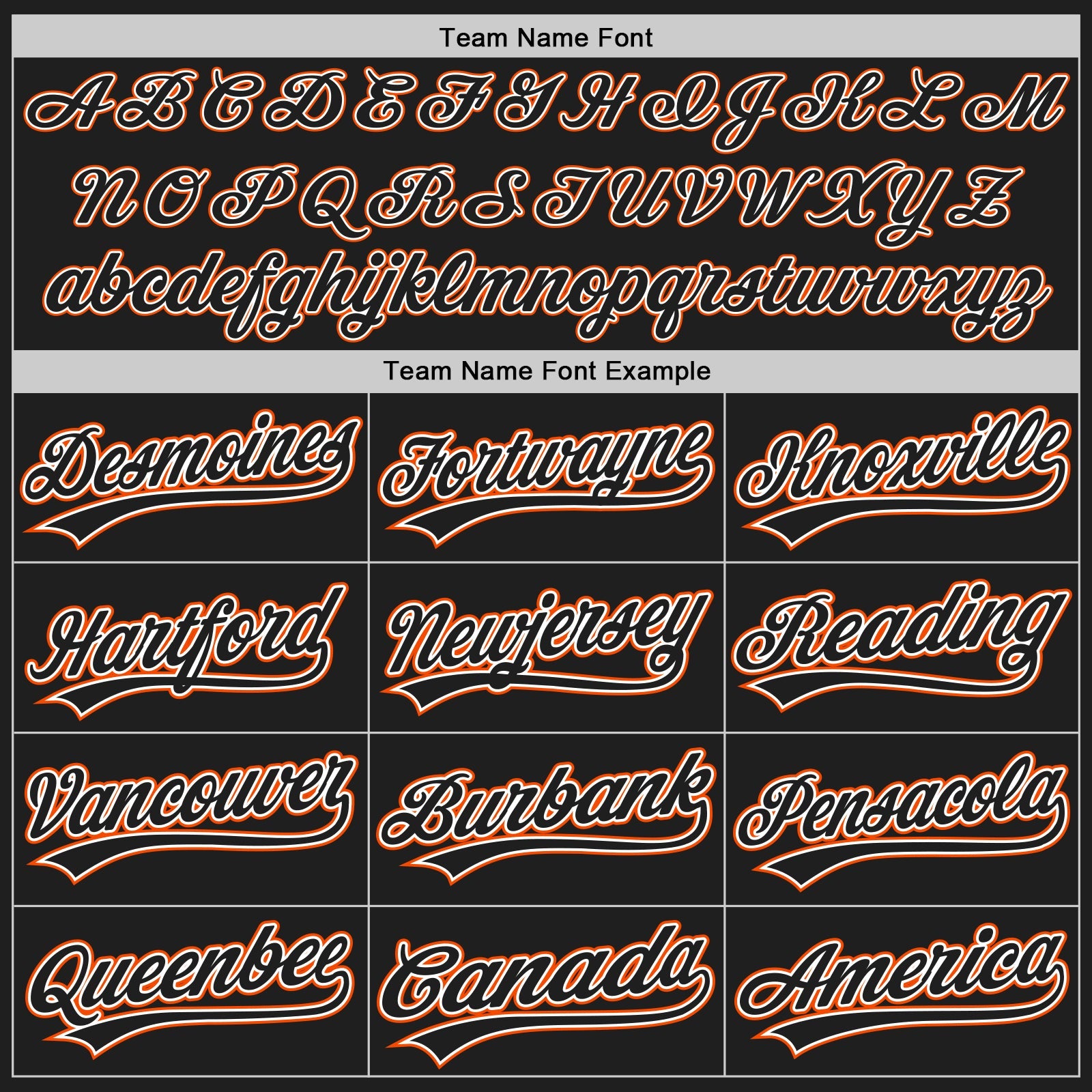 Custom Black Orange Pinstripe Black-White Authentic Baseball Jersey view 5