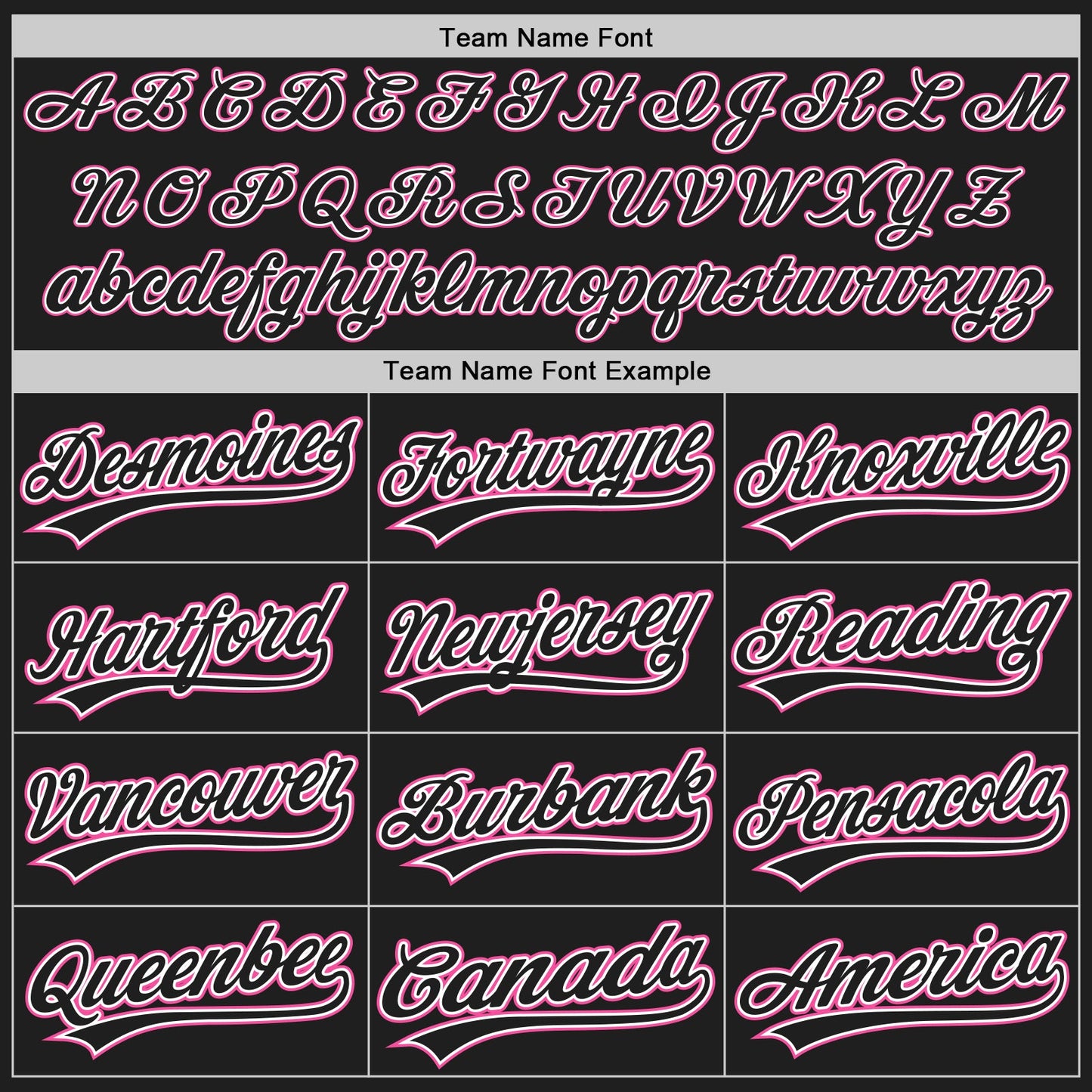 Custom Black Pink Pinstripe Black-White Authentic Baseball Jersey view 4