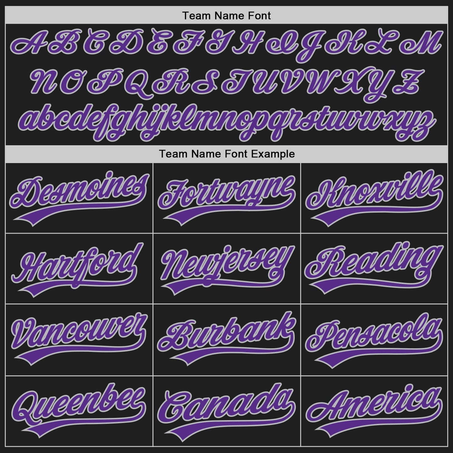 Custom Black Gray Pinstripe Purple Authentic Baseball Jersey view 4