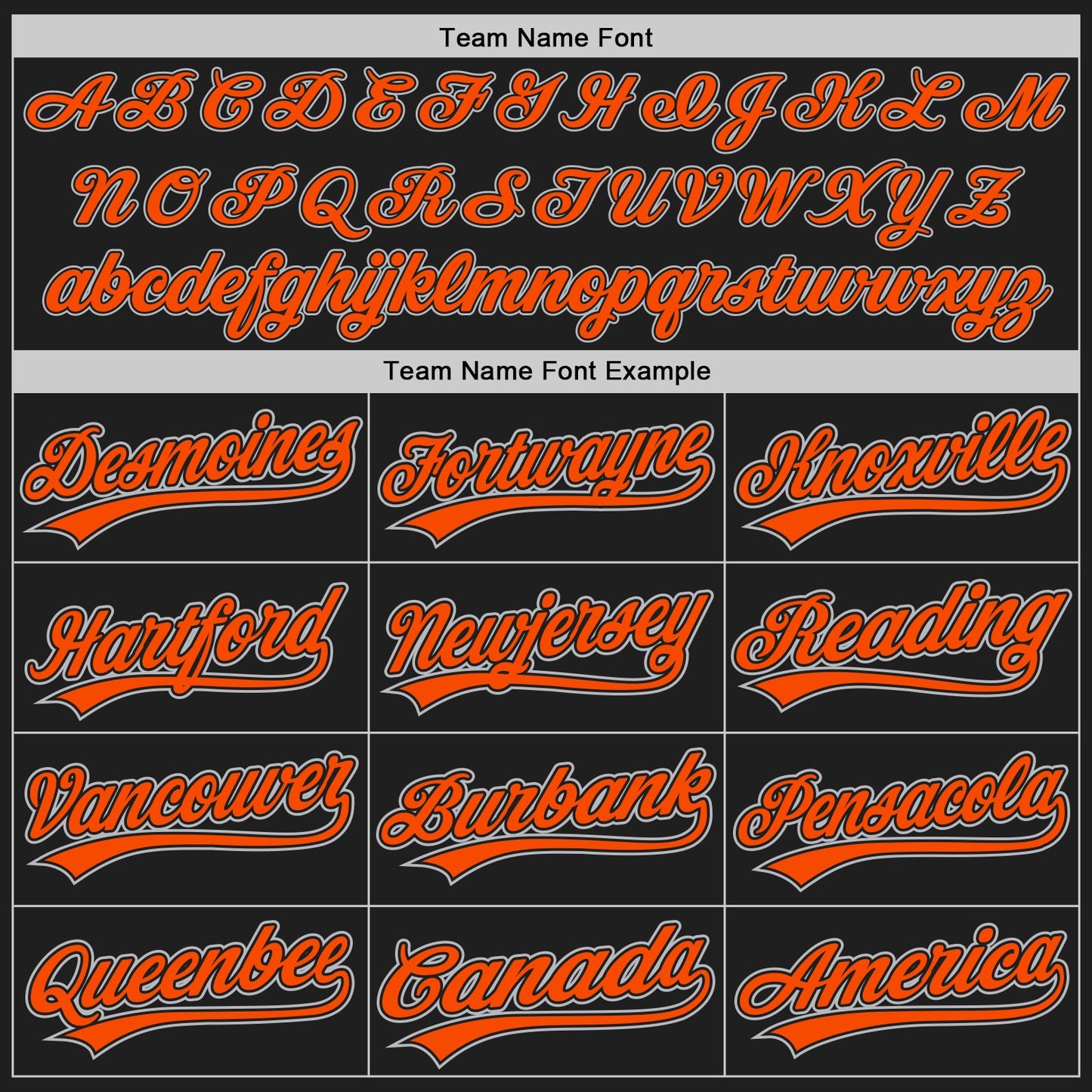 Custom Black Gray Pinstripe Orange Authentic Baseball Jersey view 4