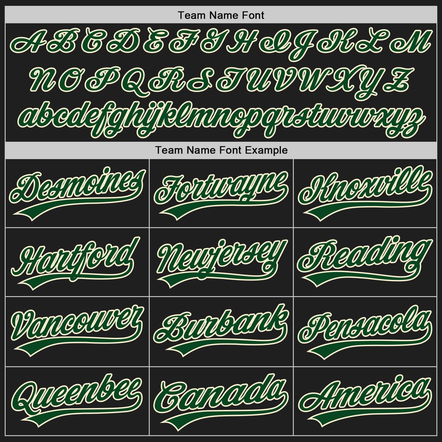 Custom Black Cream Pinstripe Green Authentic Baseball Jersey view 5
