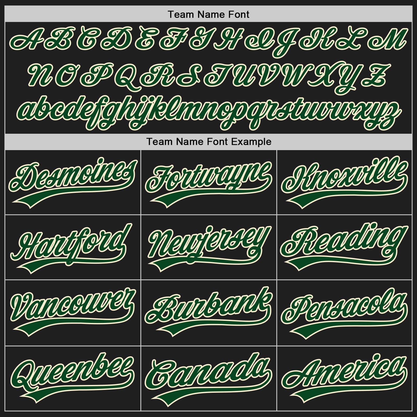 Custom Black Cream Pinstripe Green Authentic Baseball Jersey view 5