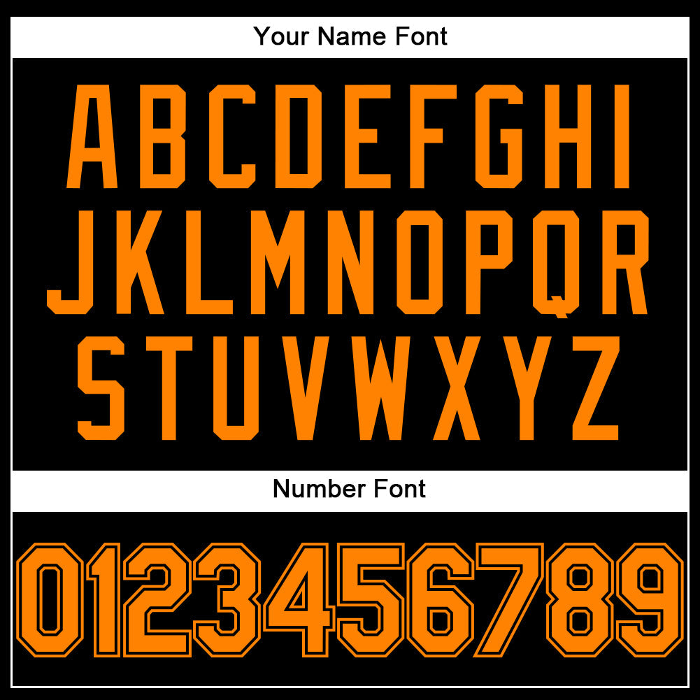Custom Black Bay Orange Performance T-Shirt view 4
