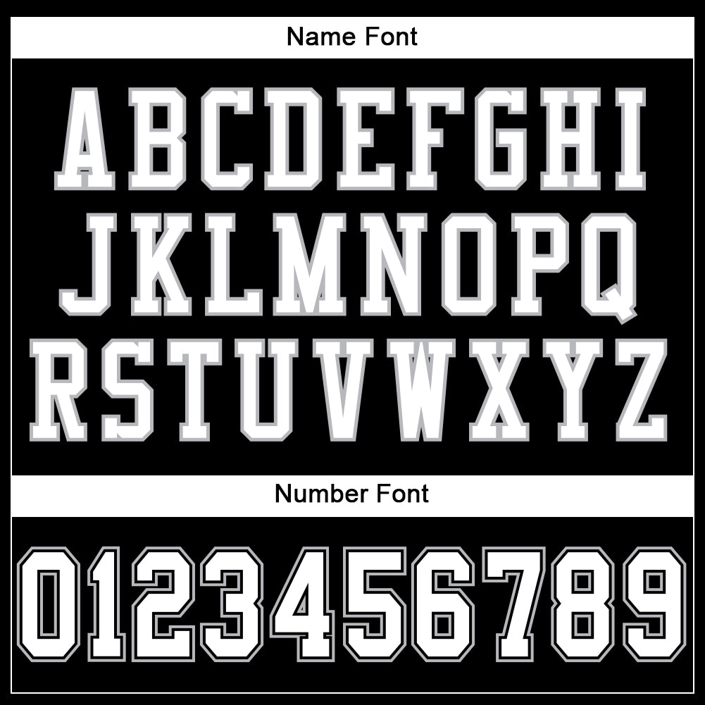 Custom Black White-Gray Mesh Authentic Football Jersey view 4