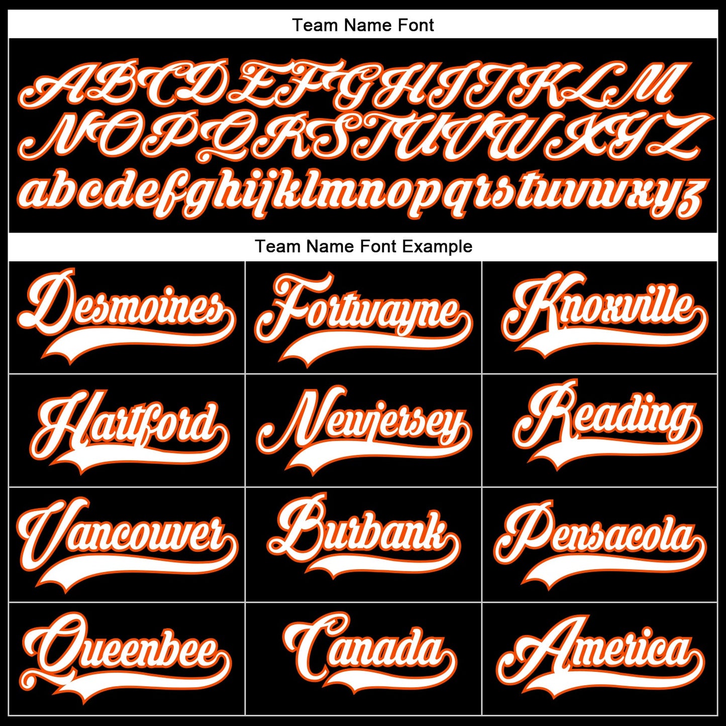 Custom Black White-Orange Hockey Lace Neck Jersey view 4