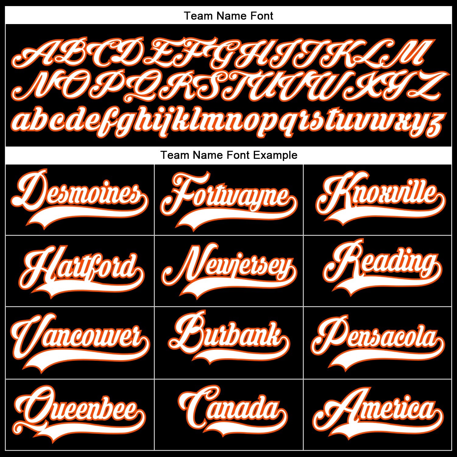 Custom Black White-Orange Hockey Lace Neck Jersey view 4