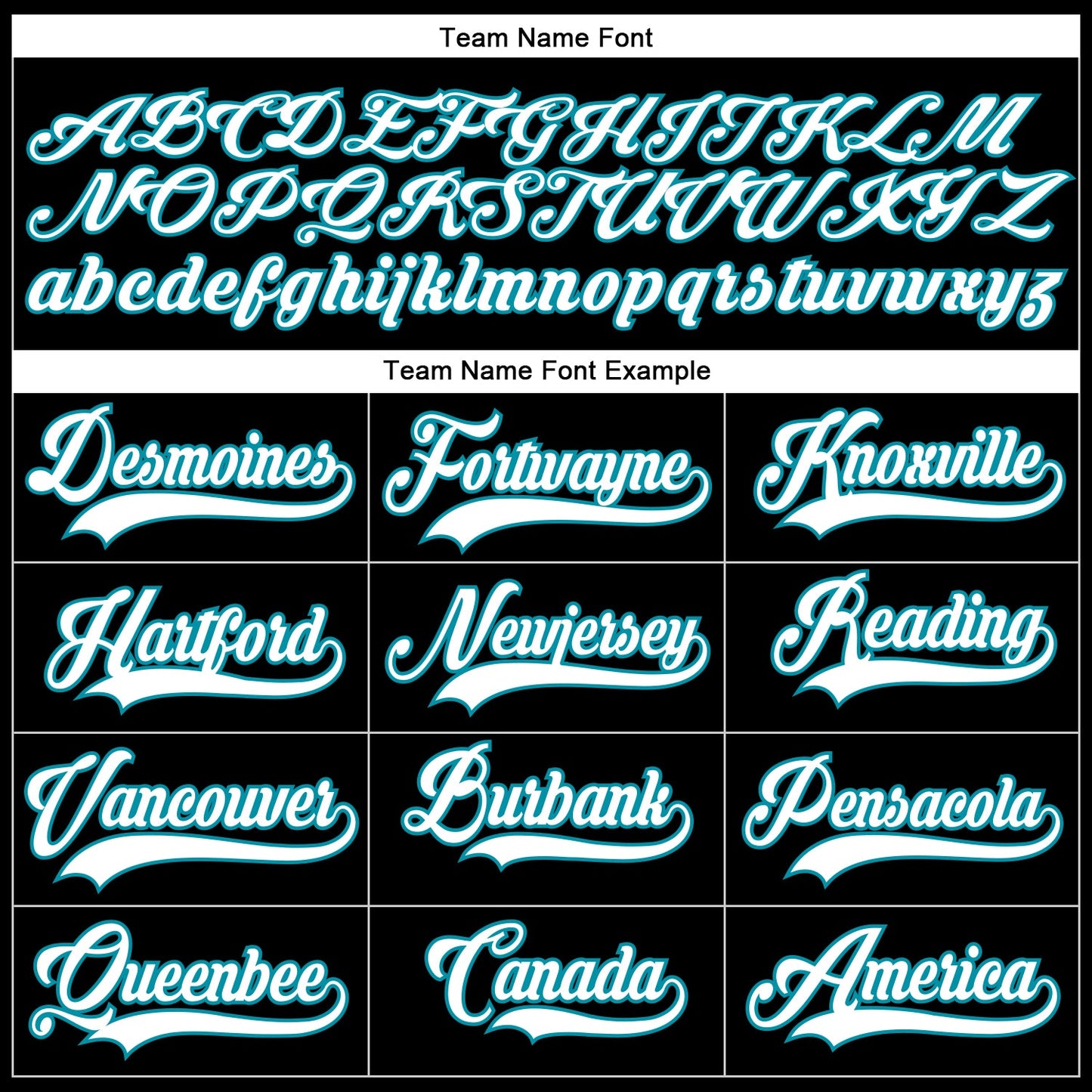 Custom Black White-Teal Hockey Lace Neck Jersey view 4