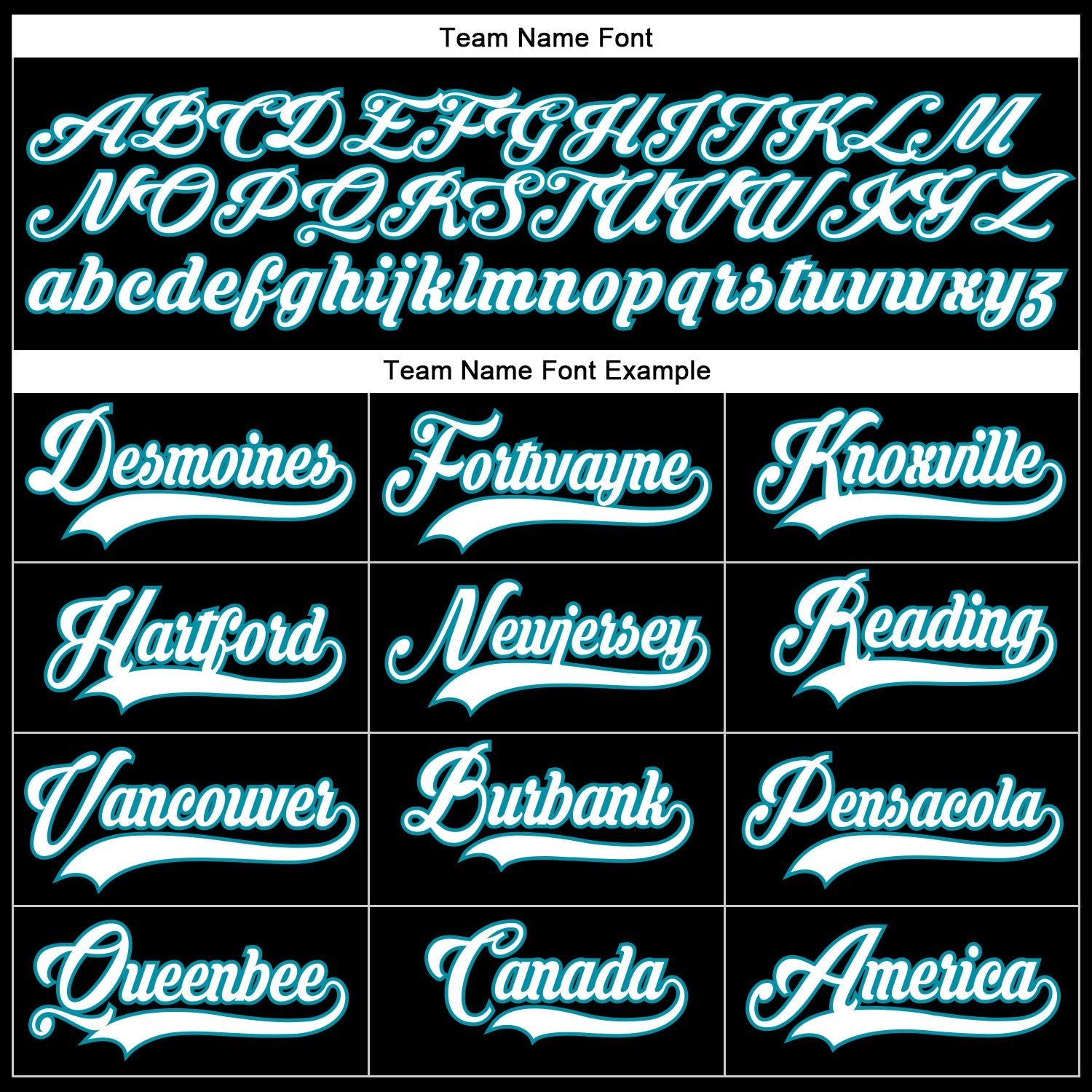 Custom Black White-Teal Hockey Lace Neck Jersey view 4
