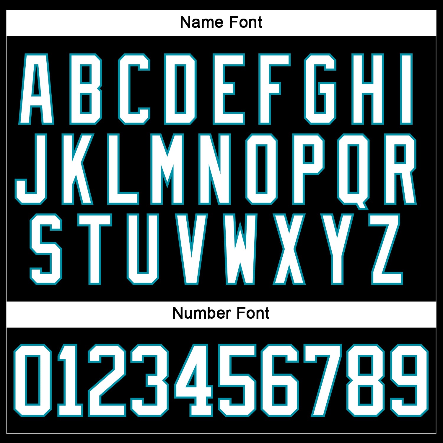 Custom Black White-Teal Hockey Lace Neck Jersey view 5