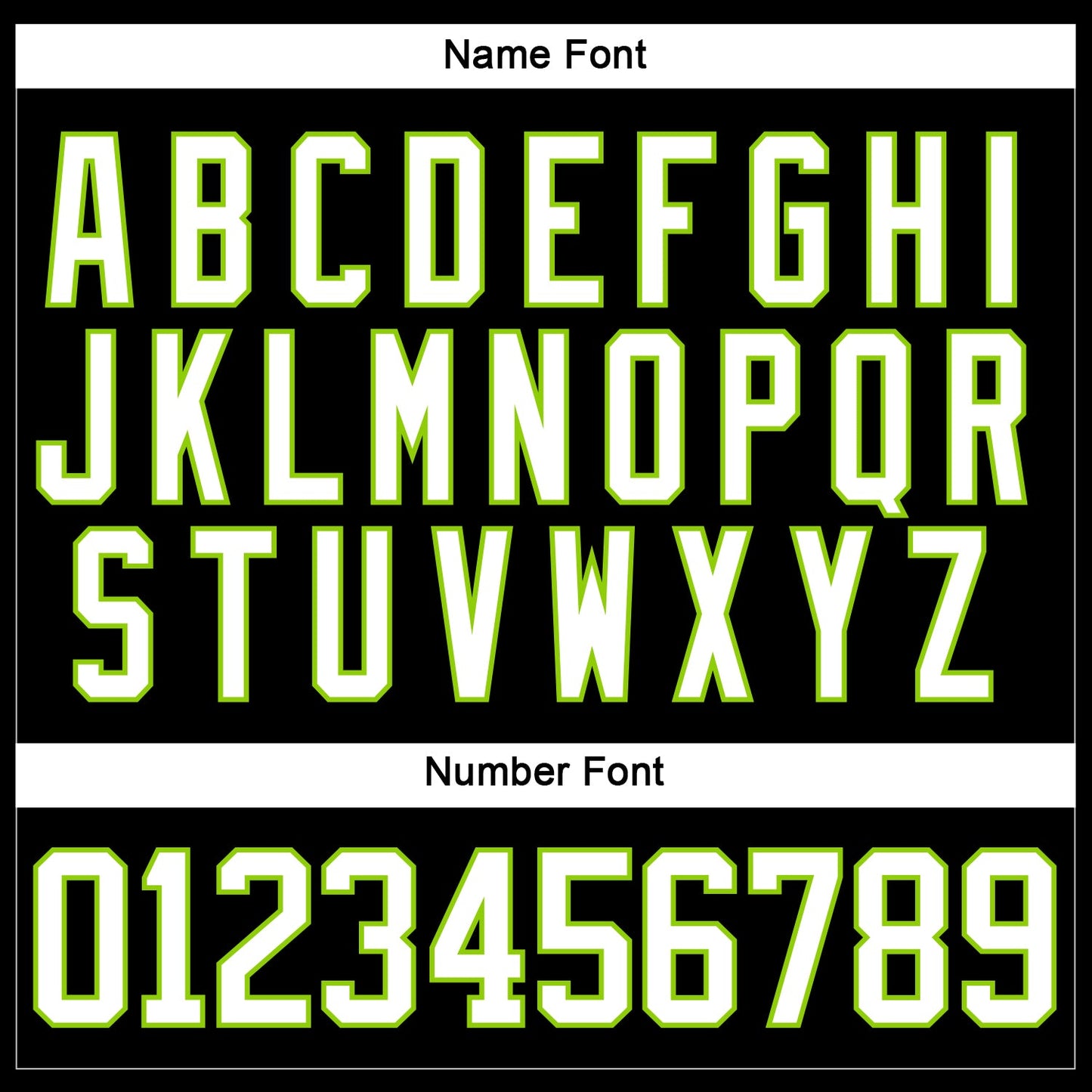 Custom Black White-Neon Green Hockey Lace Neck Jersey view 5