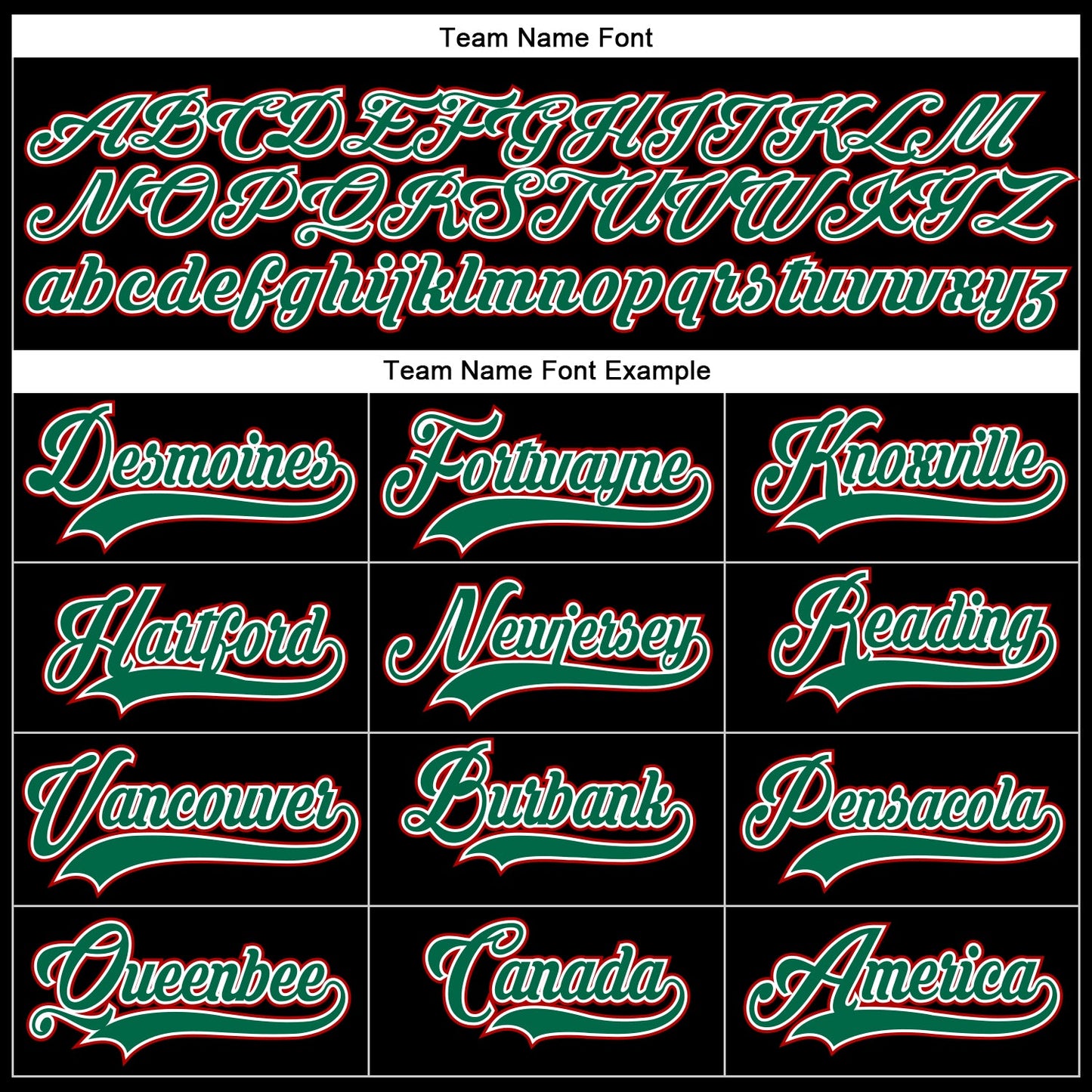 Custom Black Kelly Green-Red Hockey Lace Neck Jersey view 4
