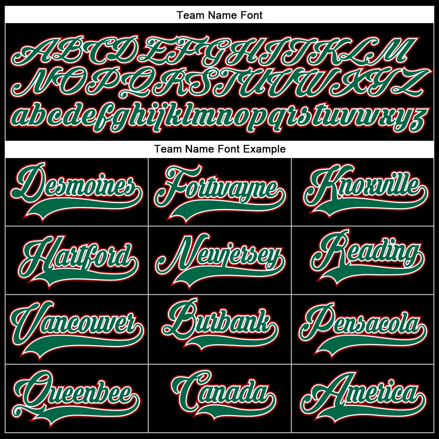 Custom Black Kelly Green-Red Hockey Lace Neck Jersey view 4