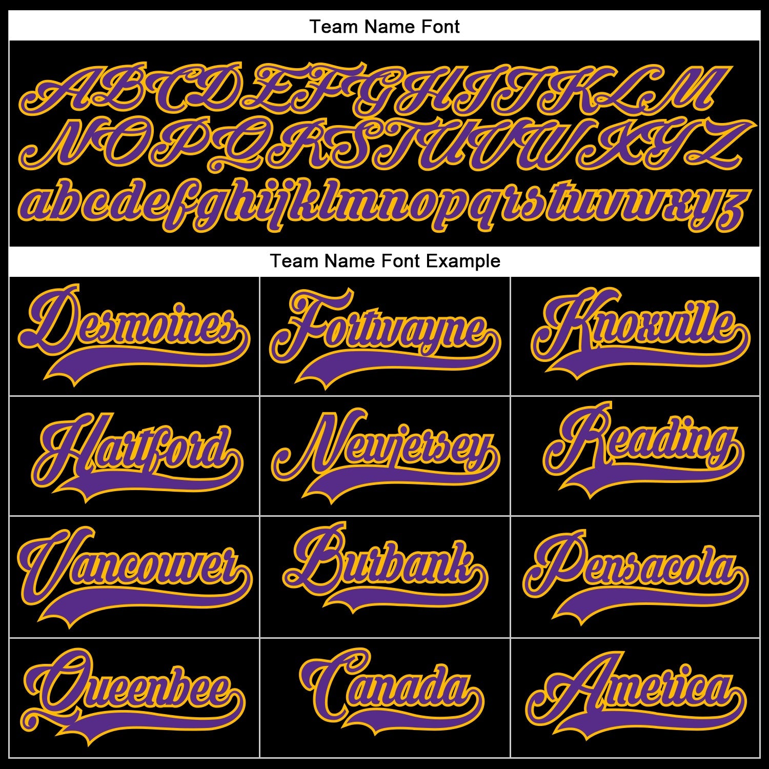 Custom Black Purple-Gold Hockey Lace Neck Jersey view 4