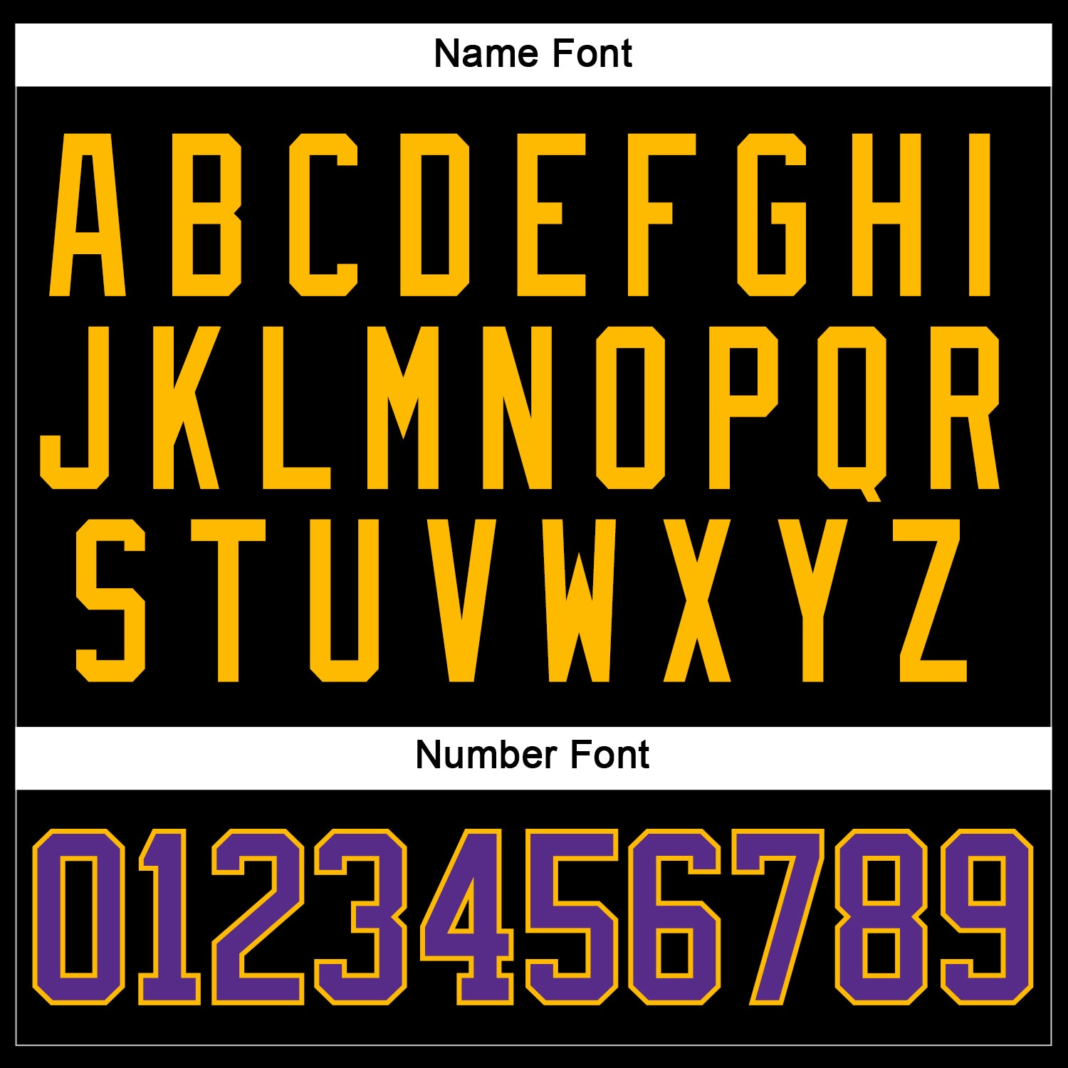 Custom Black Purple-Gold Hockey Lace Neck Jersey view 5