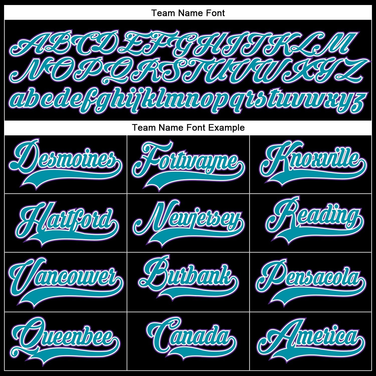 Custom Black Teal-White Hockey Lace Neck Jersey view 4