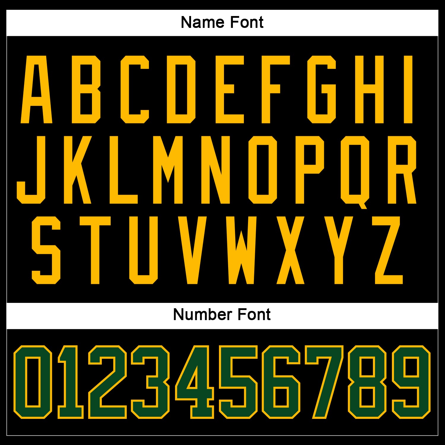 Custom Black Green-Gold Hockey Lace Neck Jersey view 5