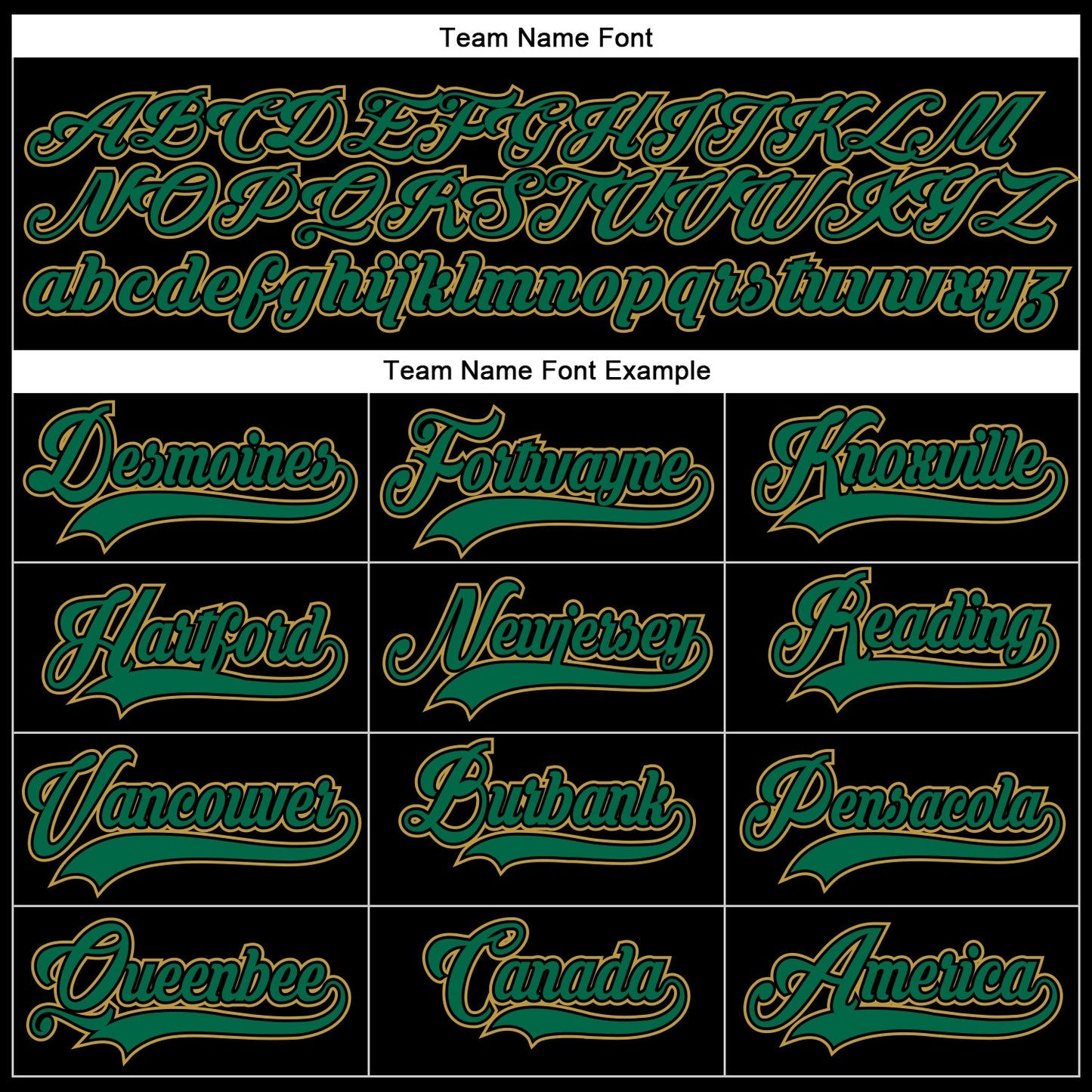 Custom Black Kelly Green-Old Gold Hockey Lace Neck Jersey view 4