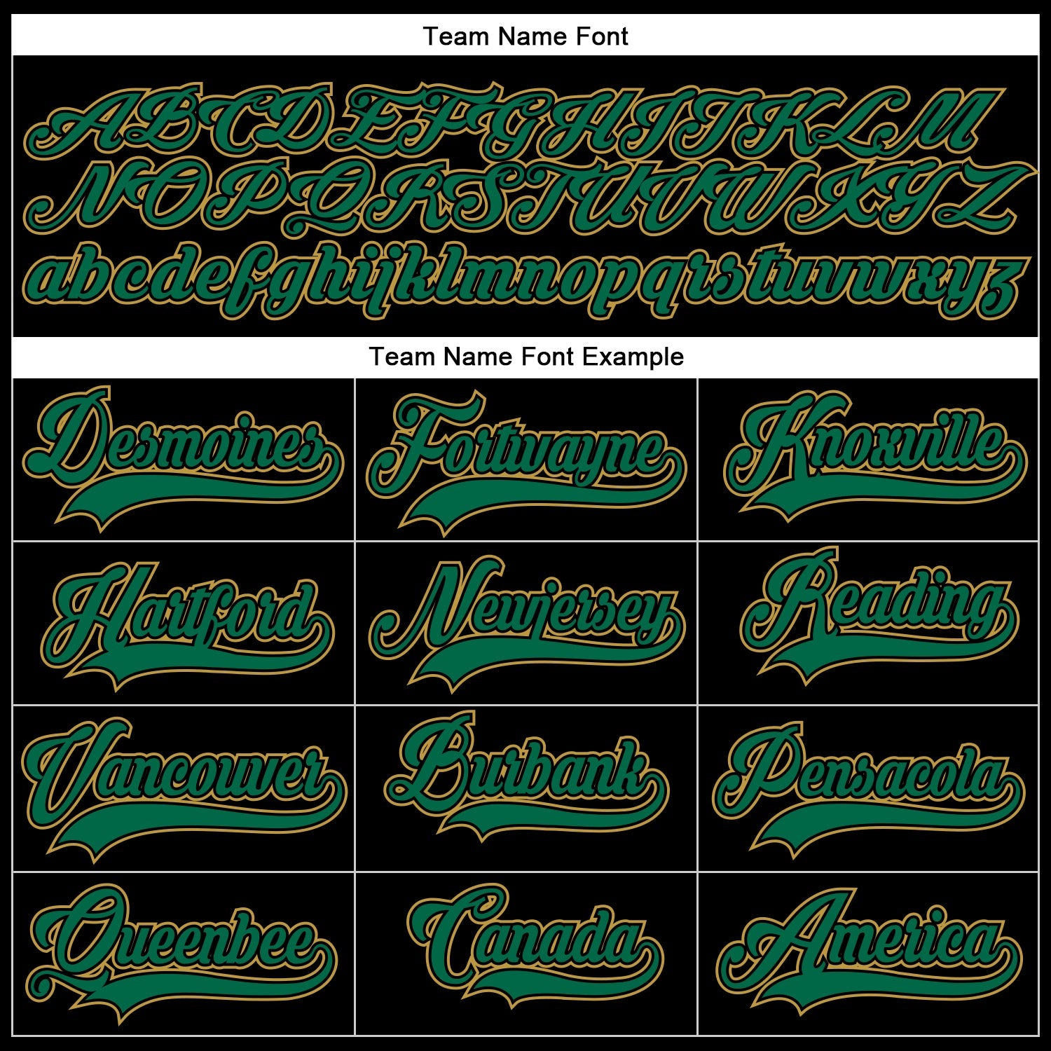 Custom Black Kelly Green-Old Gold Hockey Lace Neck Jersey view 4