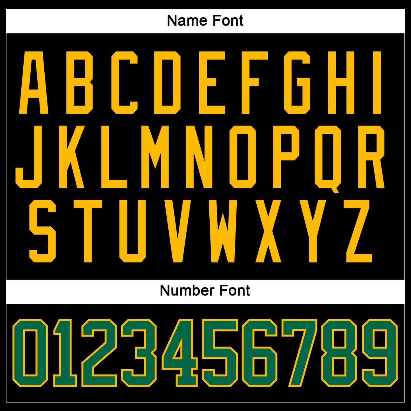 Custom Black Kelly Green-Gold Hockey Lace Neck Jersey view 5
