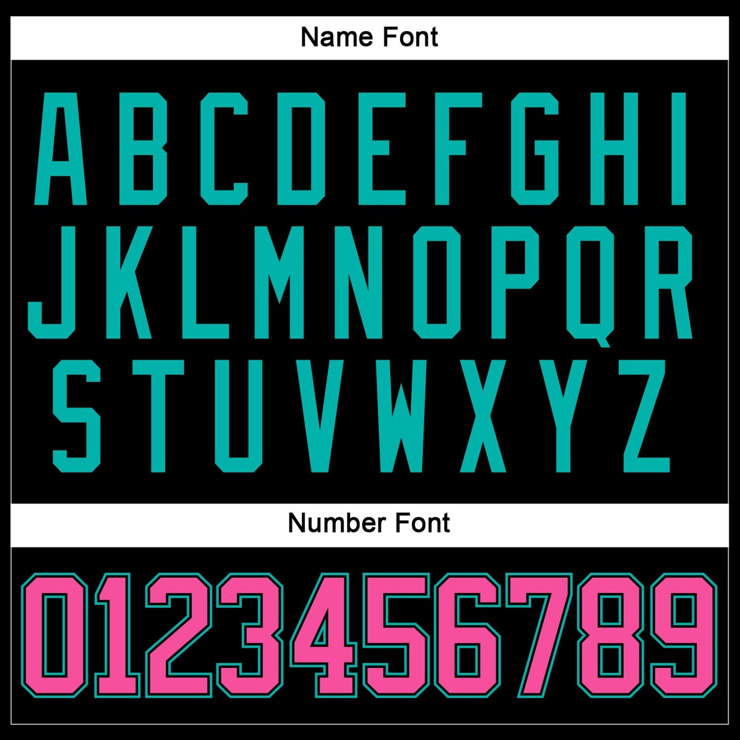 Custom Black Pink-Aqua Hockey Lace Neck Jersey view 5