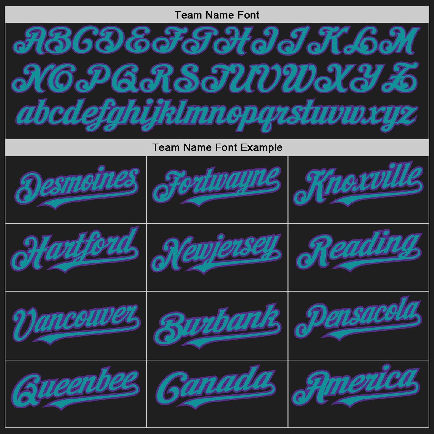 Custom Black White Pinstripe Teal-Purple Authentic Baseball Jersey view 4