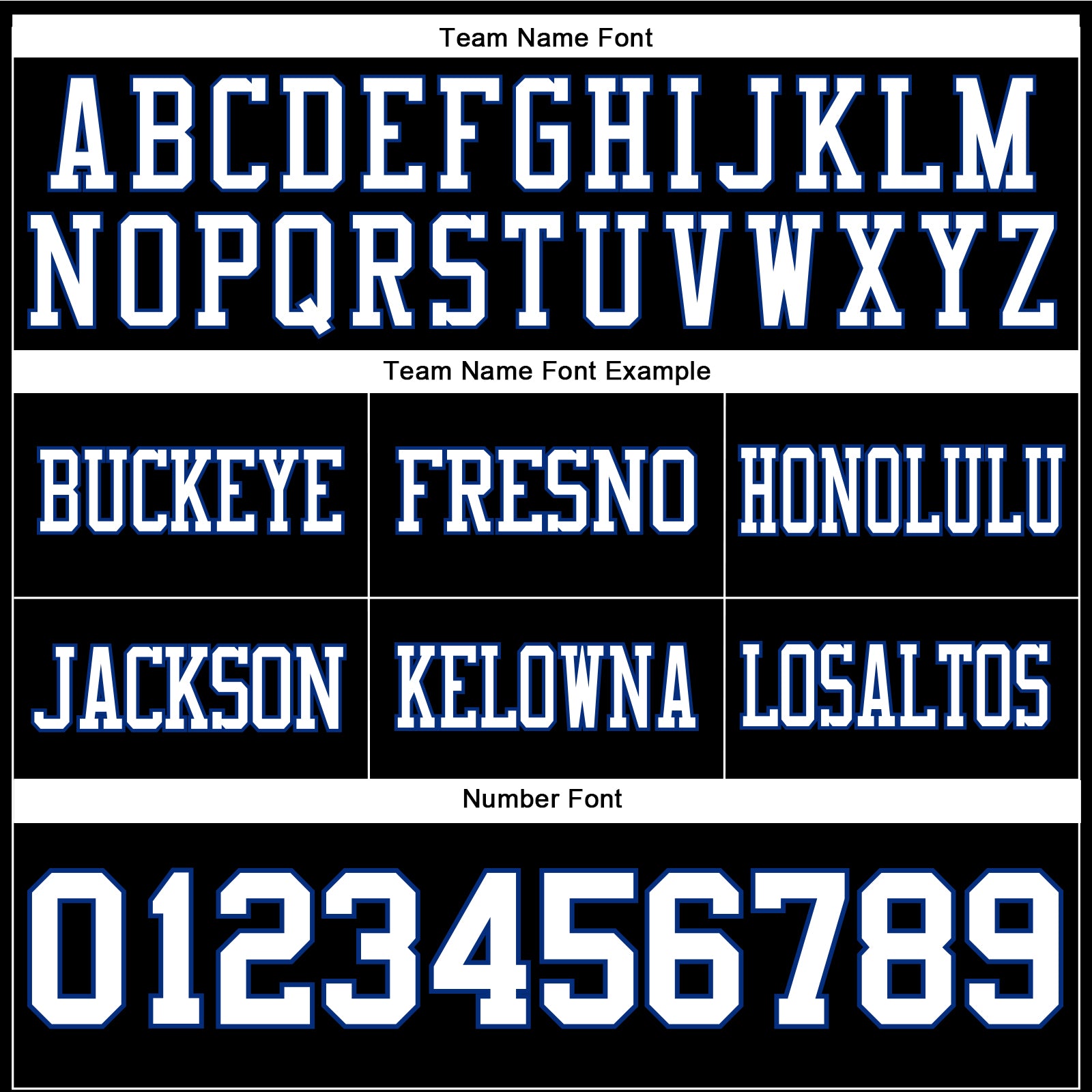 Custom Black White-Royal Authentic Football Jersey view 3