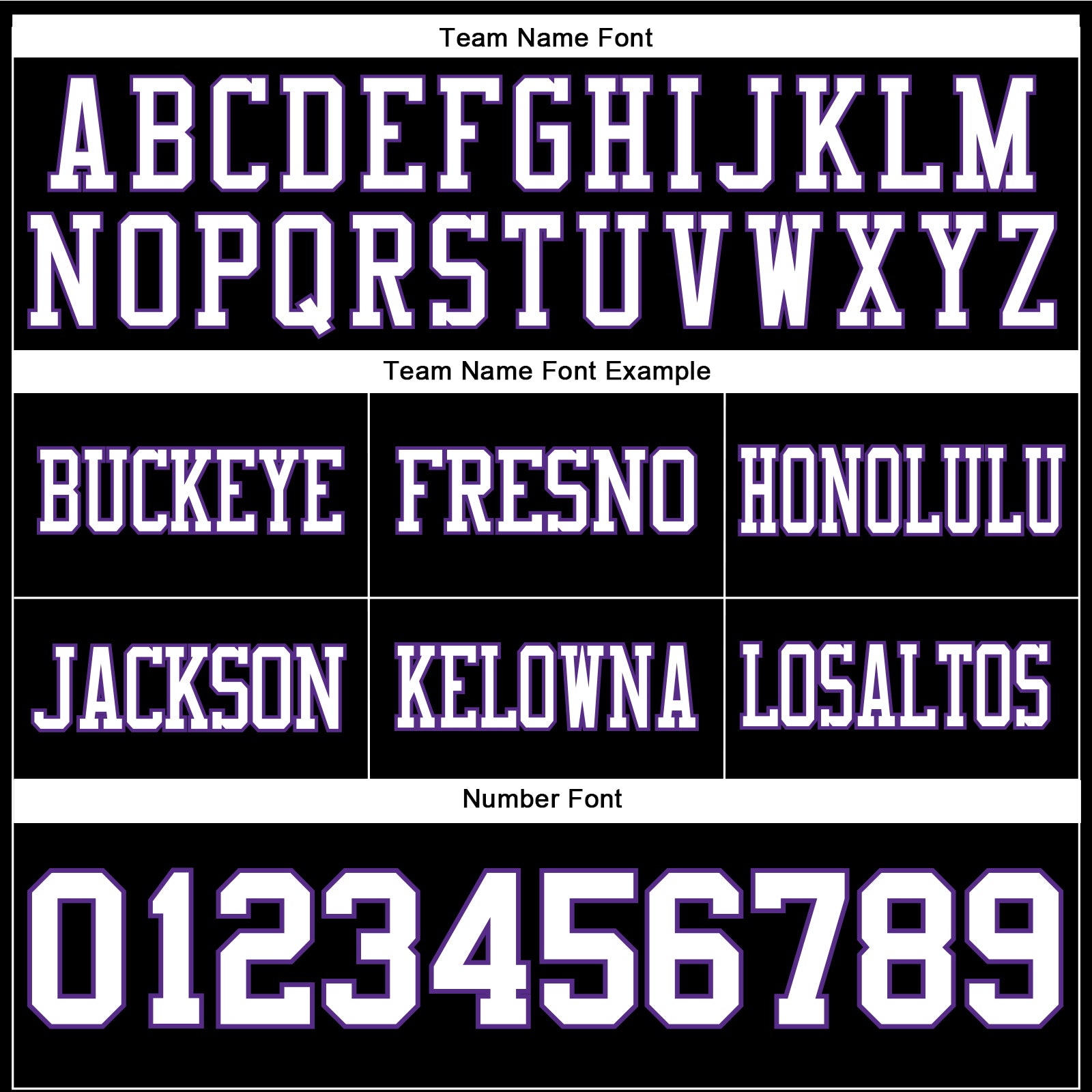 Custom Black White-Purple Authentic Football Jersey view 3
