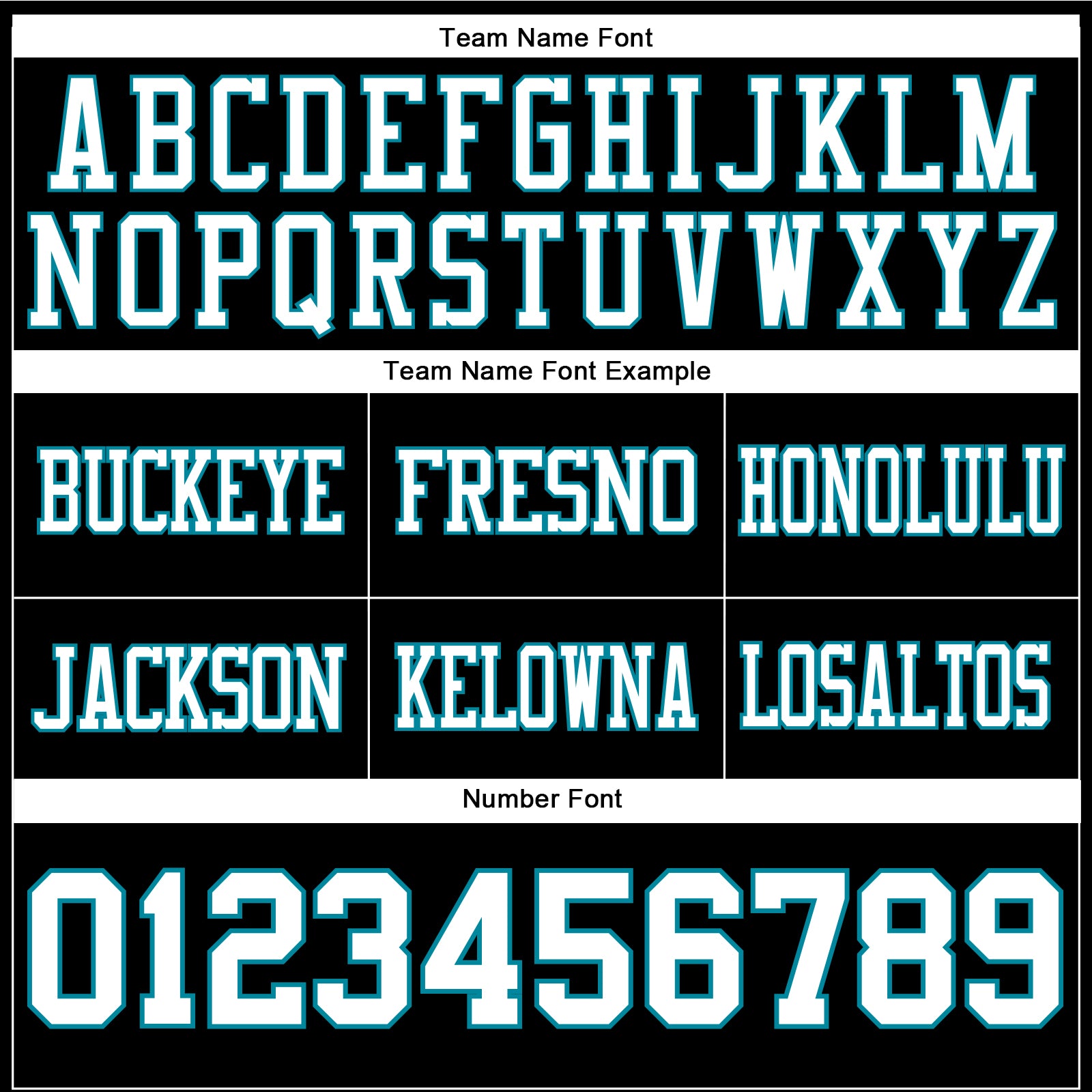 Custom Black White-Teal Authentic Football Jersey view 3