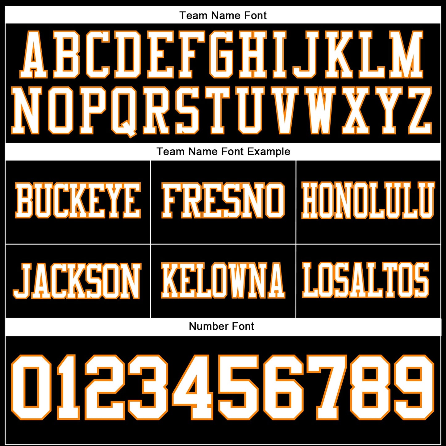 Custom Black White-Bay Orange Authentic Football Jersey view 3