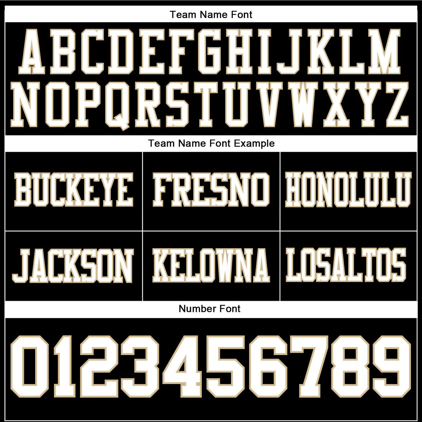 Custom Black White-Vegas Gold Authentic Football Jersey view 3