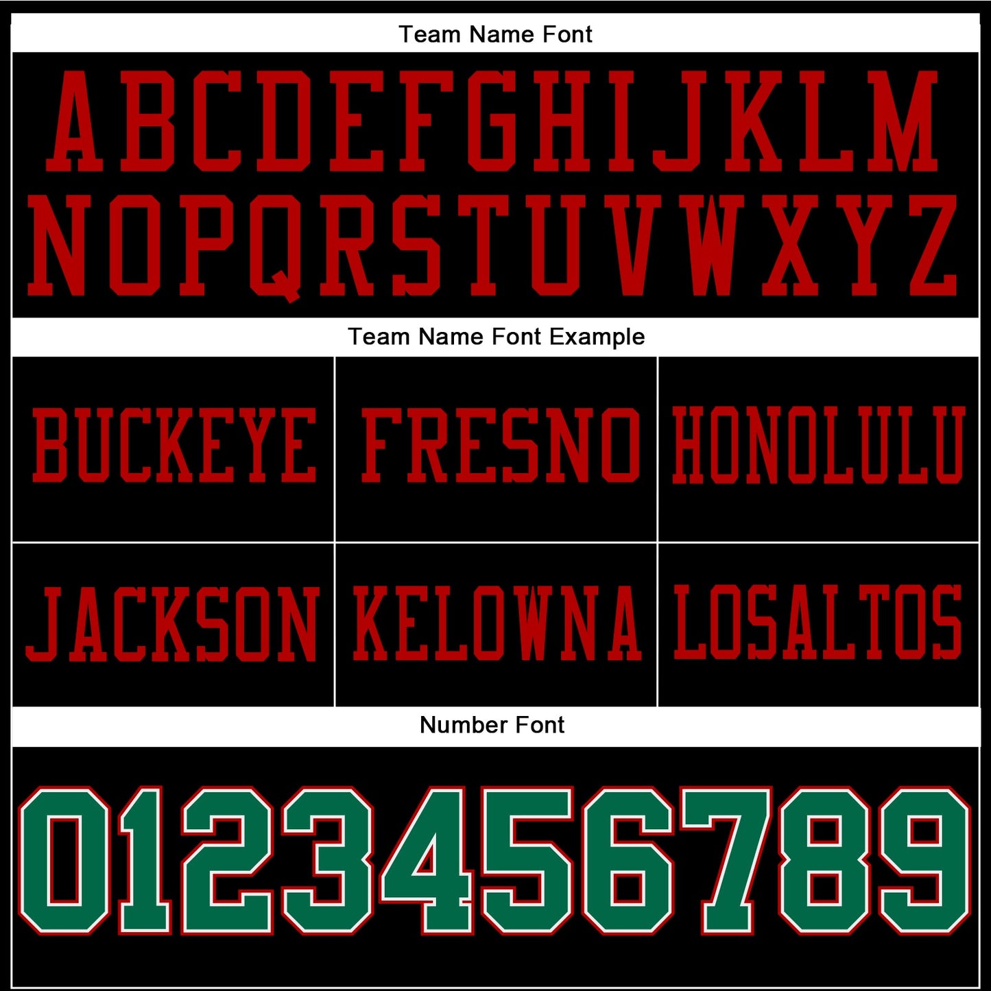 Custom Black Kelly Green-Red Authentic Football Jersey view 3